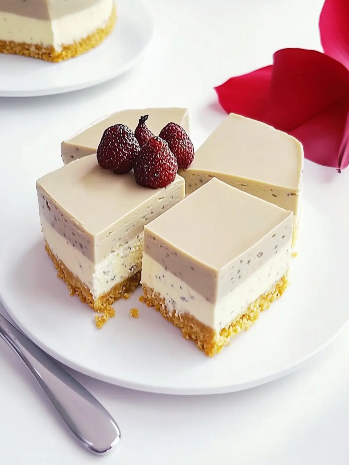 Irresistible Grey Mousse Cheesecake That's No-Bake Delight 3 Grey Mousse Cheesecake
