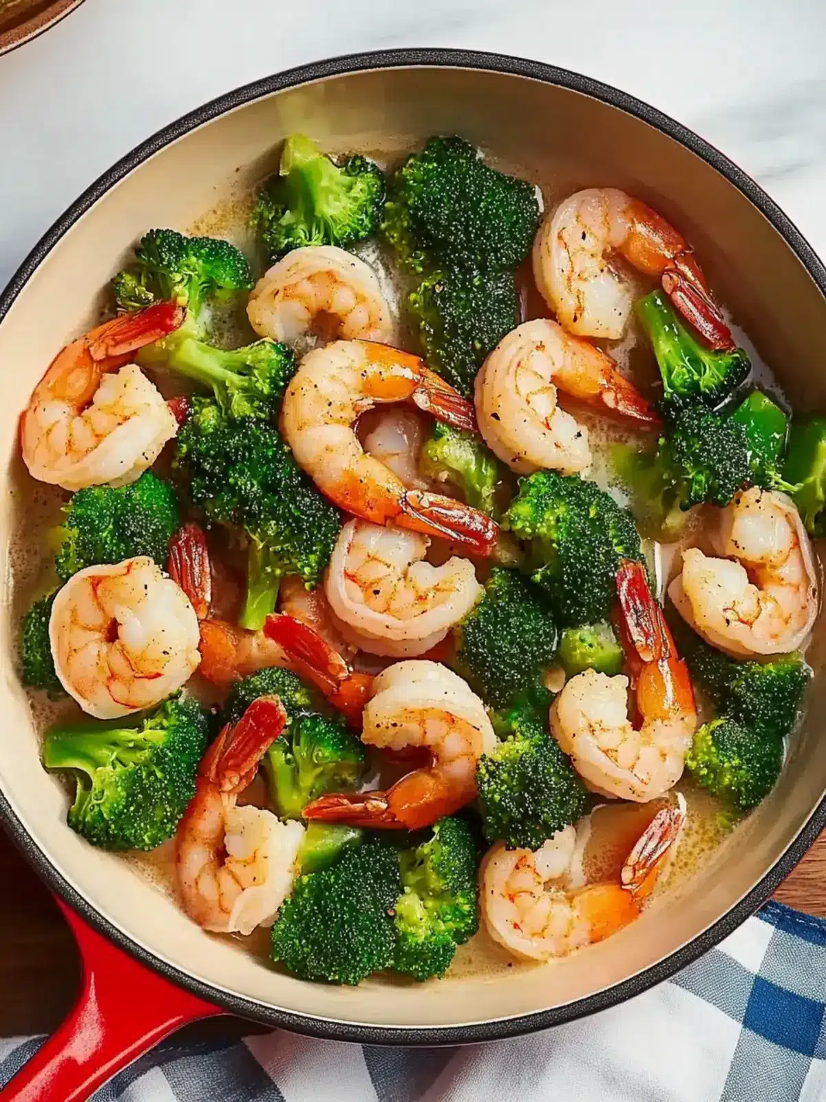 One-Pot Garlicky Shrimp & Broccoli for Easy Weeknight Bliss 4 One-Pot Garlicky Shrimp & Broccoli