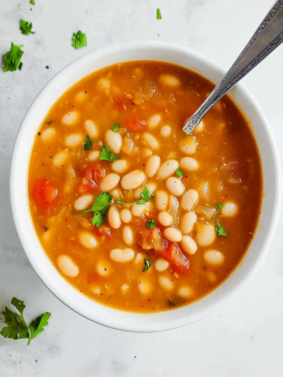 Easy White Bean And Tomato Soup: Your Cozy Comfort Meal 3 Easy White Bean And Tomato Soup