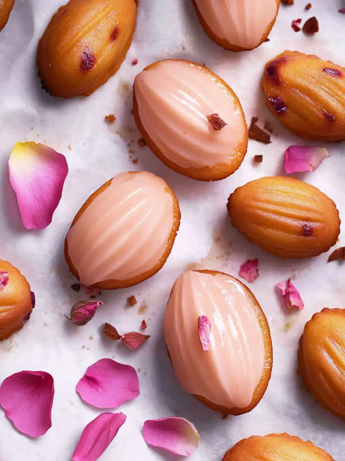 Rose Madeleines with Rose Water: A Floral Delight You’ll Love 5 Rose Madeleines