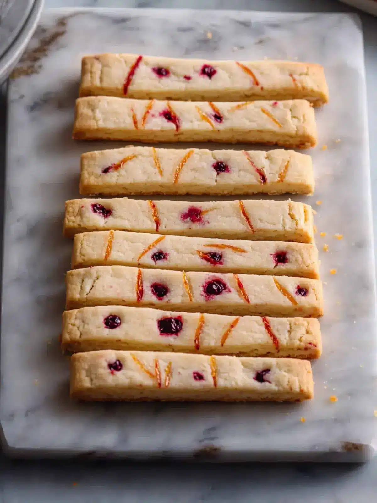 Orange Cranberry Shortbread Cookies for Holiday Bliss 4 Orange Cranberry Shortbread Cookies