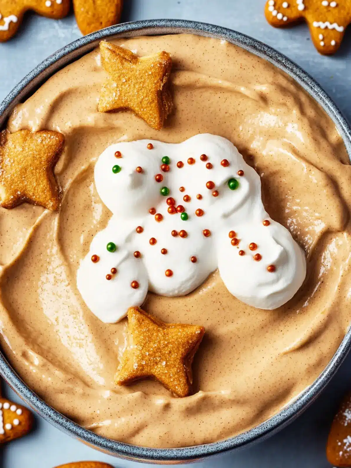 Irresistible Gingerbread Cheesecake Dip for Joyful Holiday Snacking 2 Gingerbread Cheesecake Dip