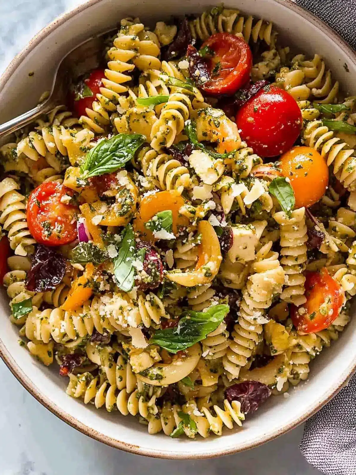 Marinated Vegetarian Pasta Salad: Bright and Refreshingly Delicious 2 MARINATED Vegetarian Pasta Salad