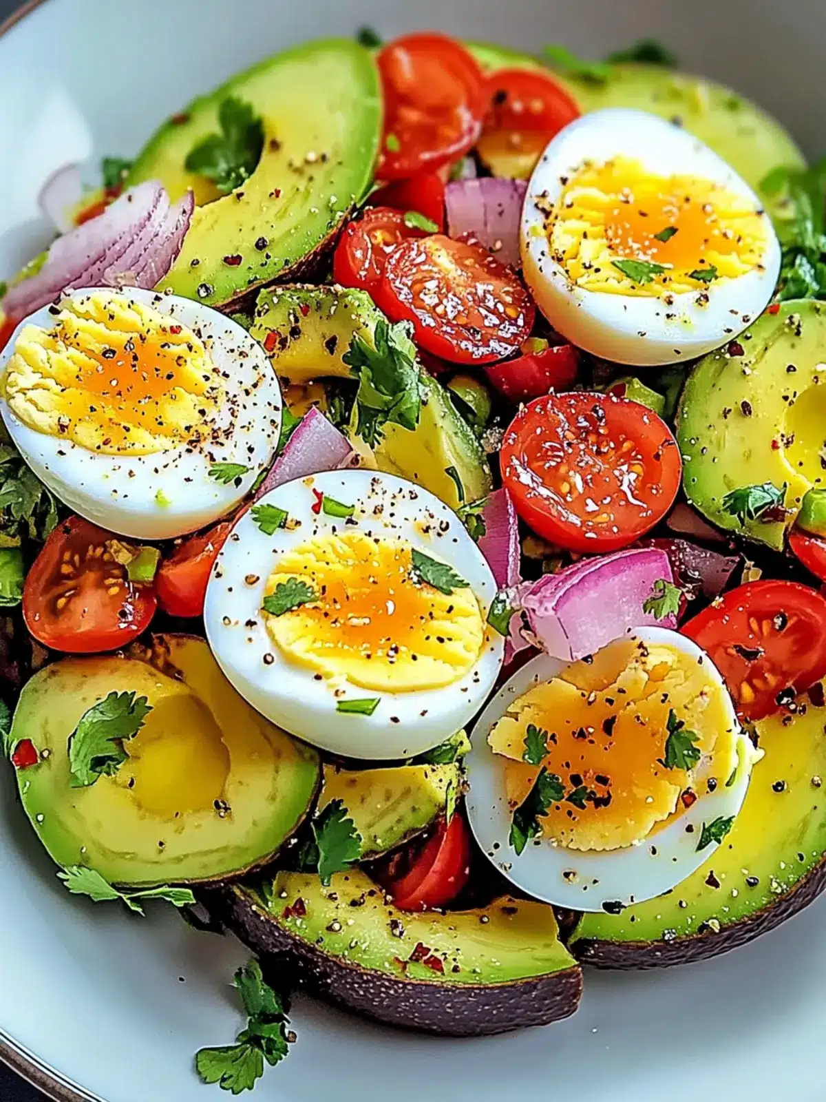 Energizing Workout Egg Avocado Salad for a Healthy Boost 2 Workout Egg Avocado Salad