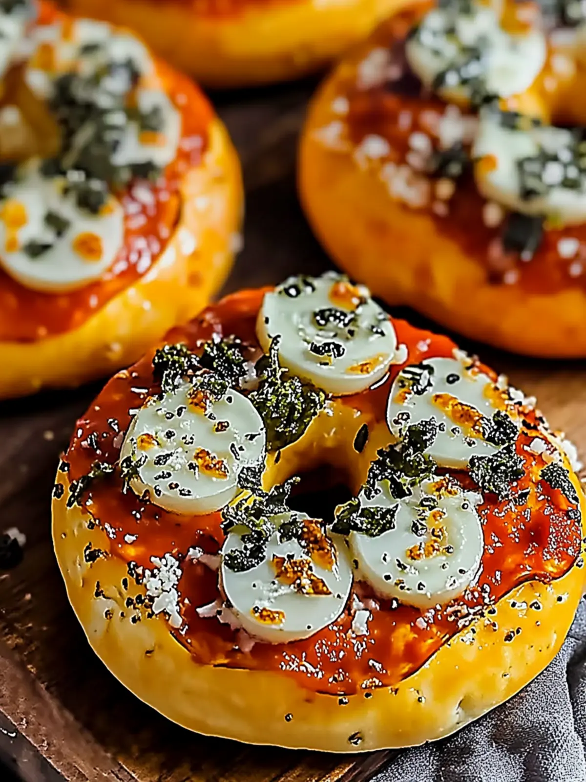 Mouthwatering Air Fryer Pizza Bagels: Fun, Quick Snack Delight 3 Air Fryer Pizza Bagels