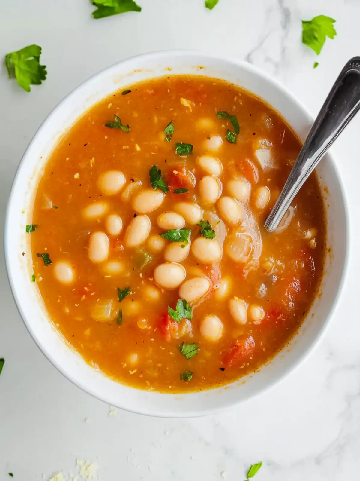 Easy White Bean And Tomato Soup: Your Cozy Comfort Meal 2 Easy White Bean And Tomato Soup