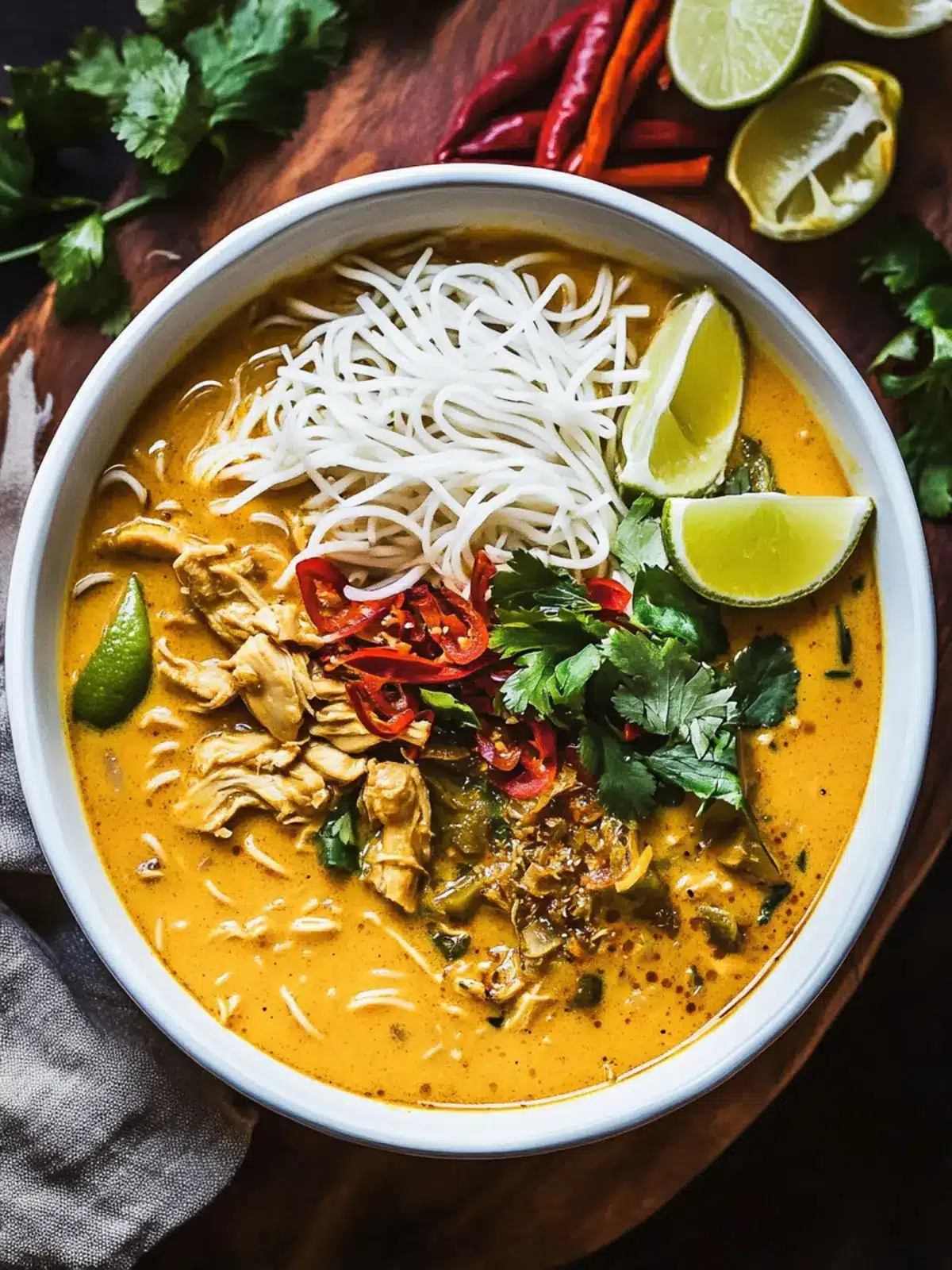 Savory Chicken Curry Noodle Soup: A Cozy Homemade Delight 4 Chicken Curry Noodle Soup