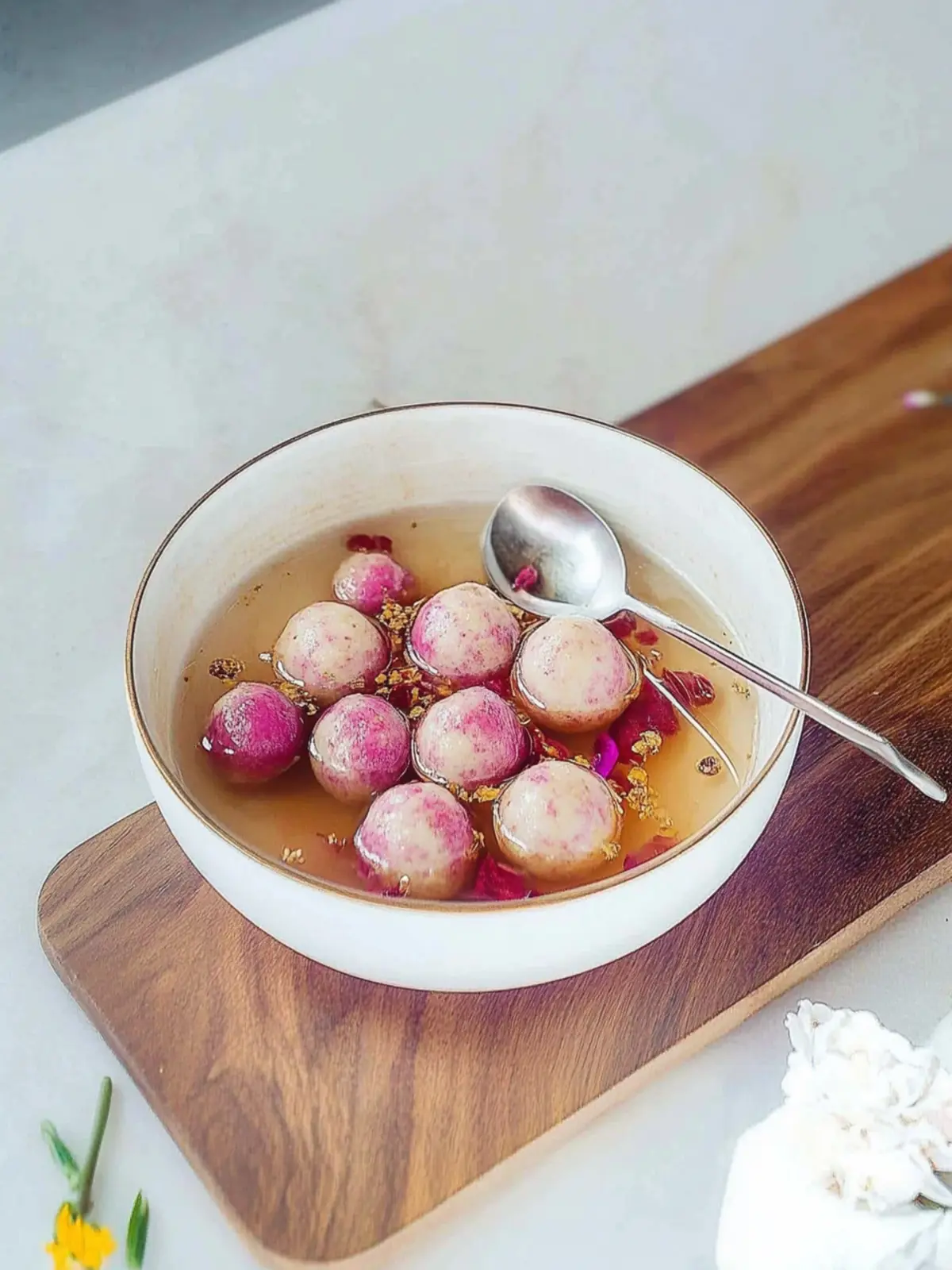 Irresistible Jiu Niang Tang Yuan: Chewy Sweet Rice Balls Awaits 3 Jiu Niang Tang Yuan