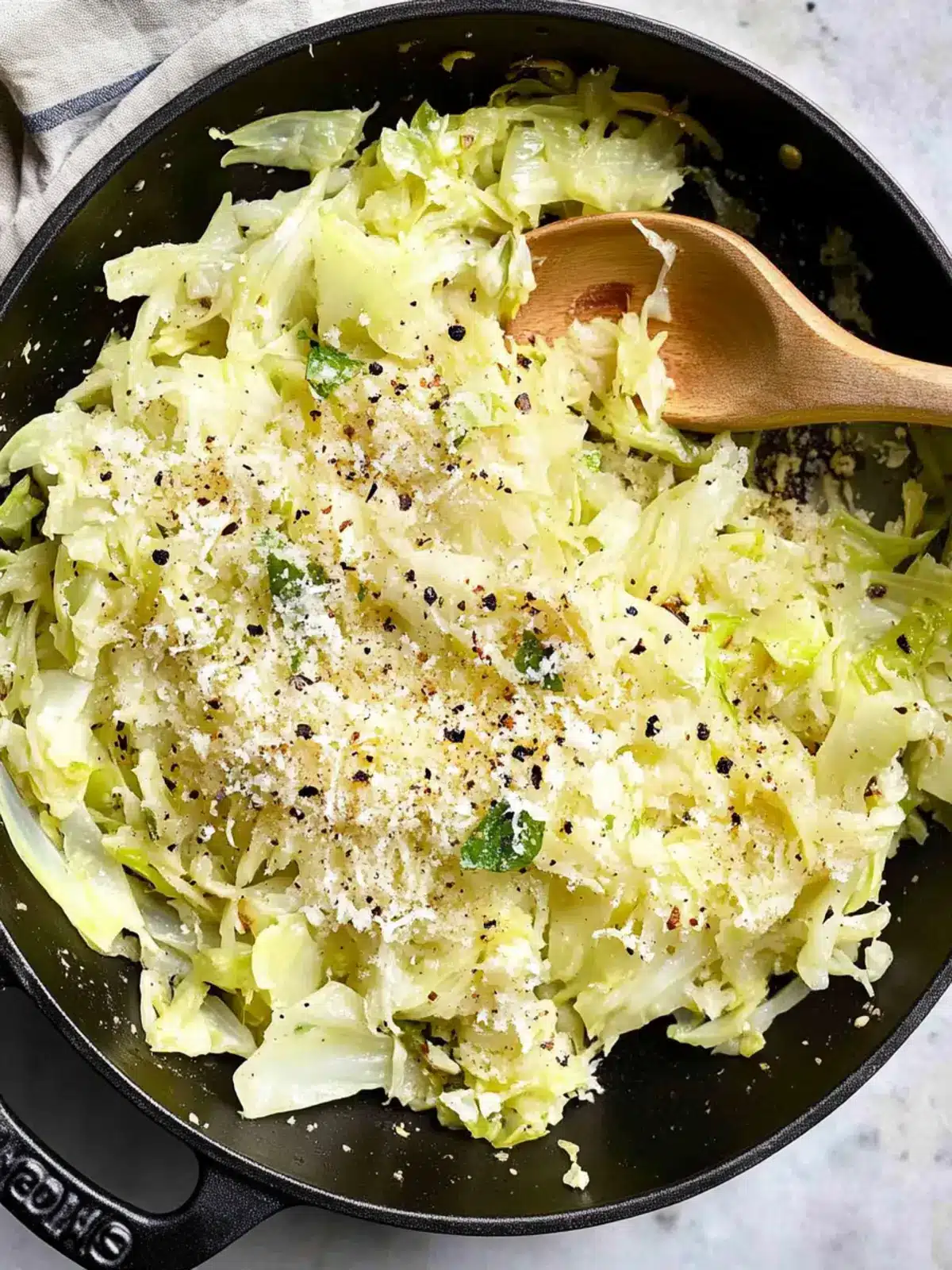 Cacio e Pepe Sautéed Cabbage: A Flavorful Twist on Veggies 5 Cacio e Pepe Sautéed Cabbage
