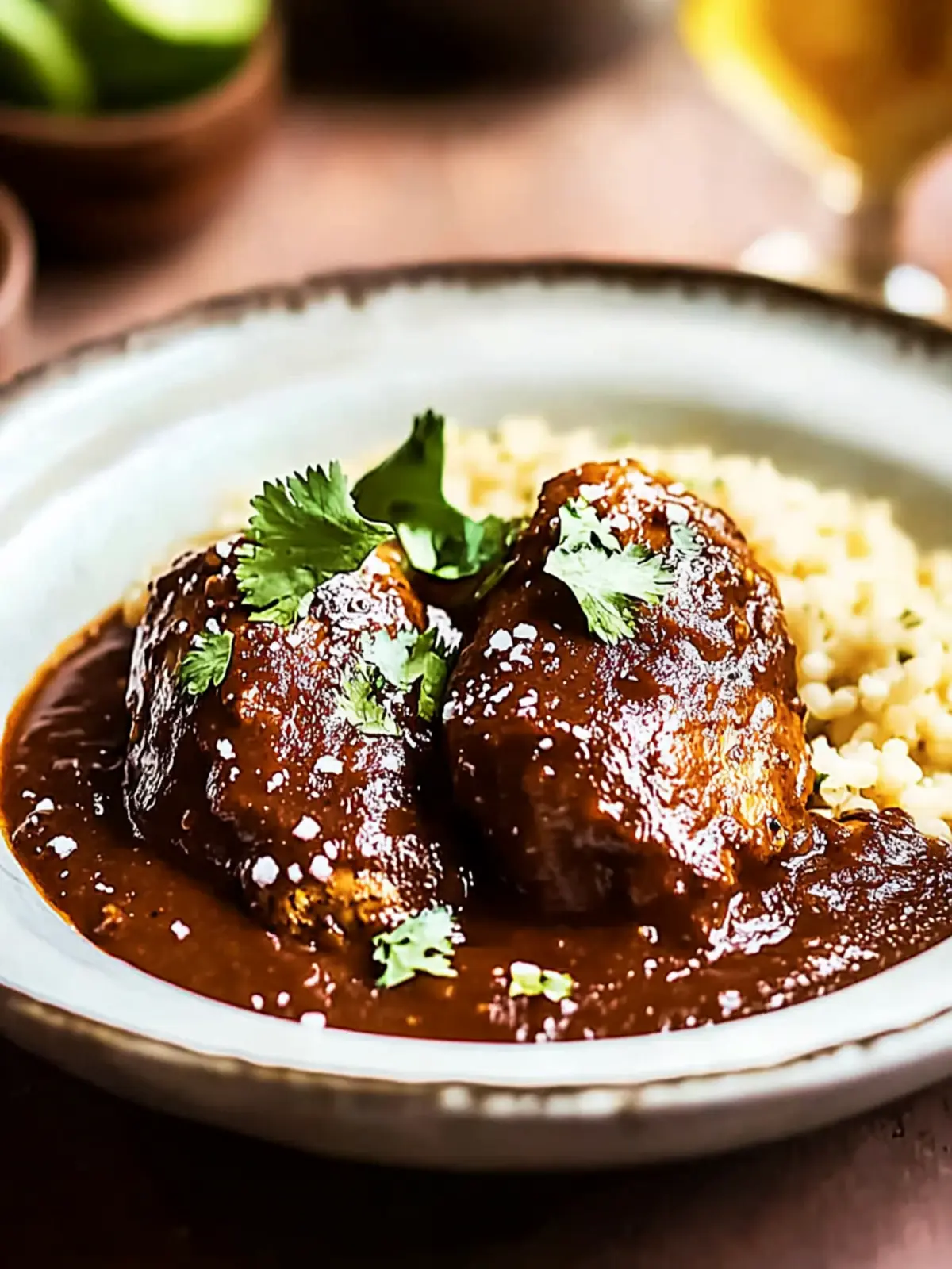 Savory Chicken Mole: A Chocolate-Infused Family Favorite 2 Chicken Mole