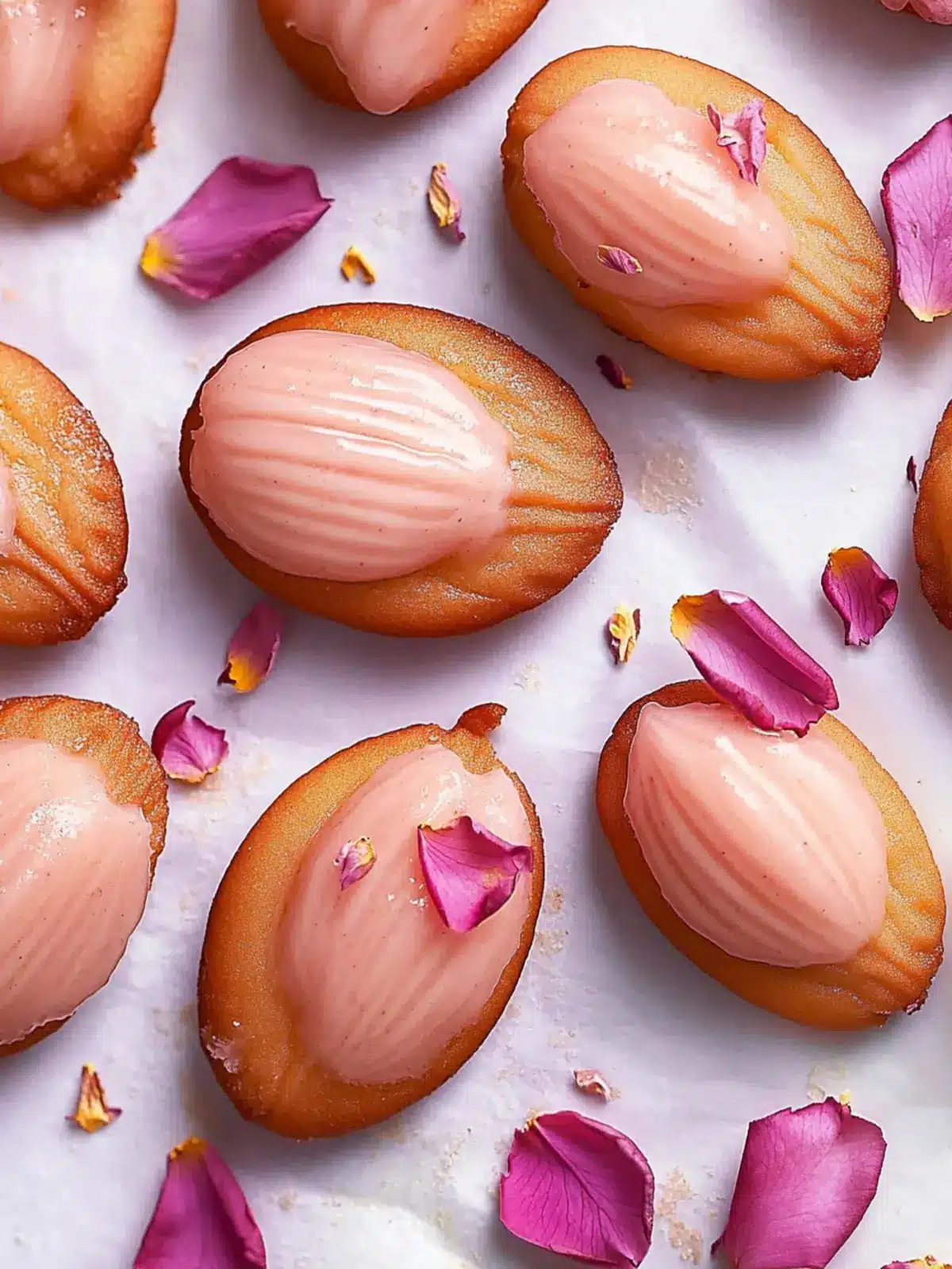 Rose Madeleines with Rose Water: A Floral Delight You’ll Love 3 Rose Madeleines