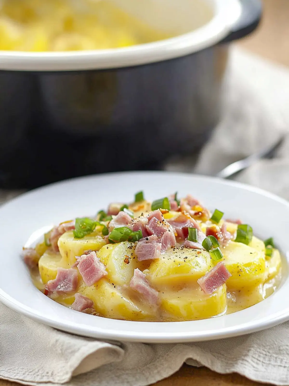 Crockpot Scalloped Potatoes and Ham: Effortless Comfort Food 3 Crockpot Scalloped Potatoes and Ham