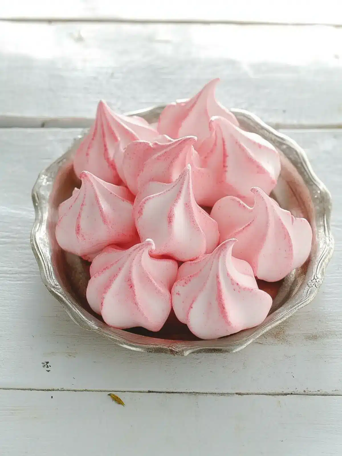 Forget Me Nots: Irresistible Rose-Flavored Meringue Cookies 4 Forget Me Nots {rose-flavored meringue cookies}