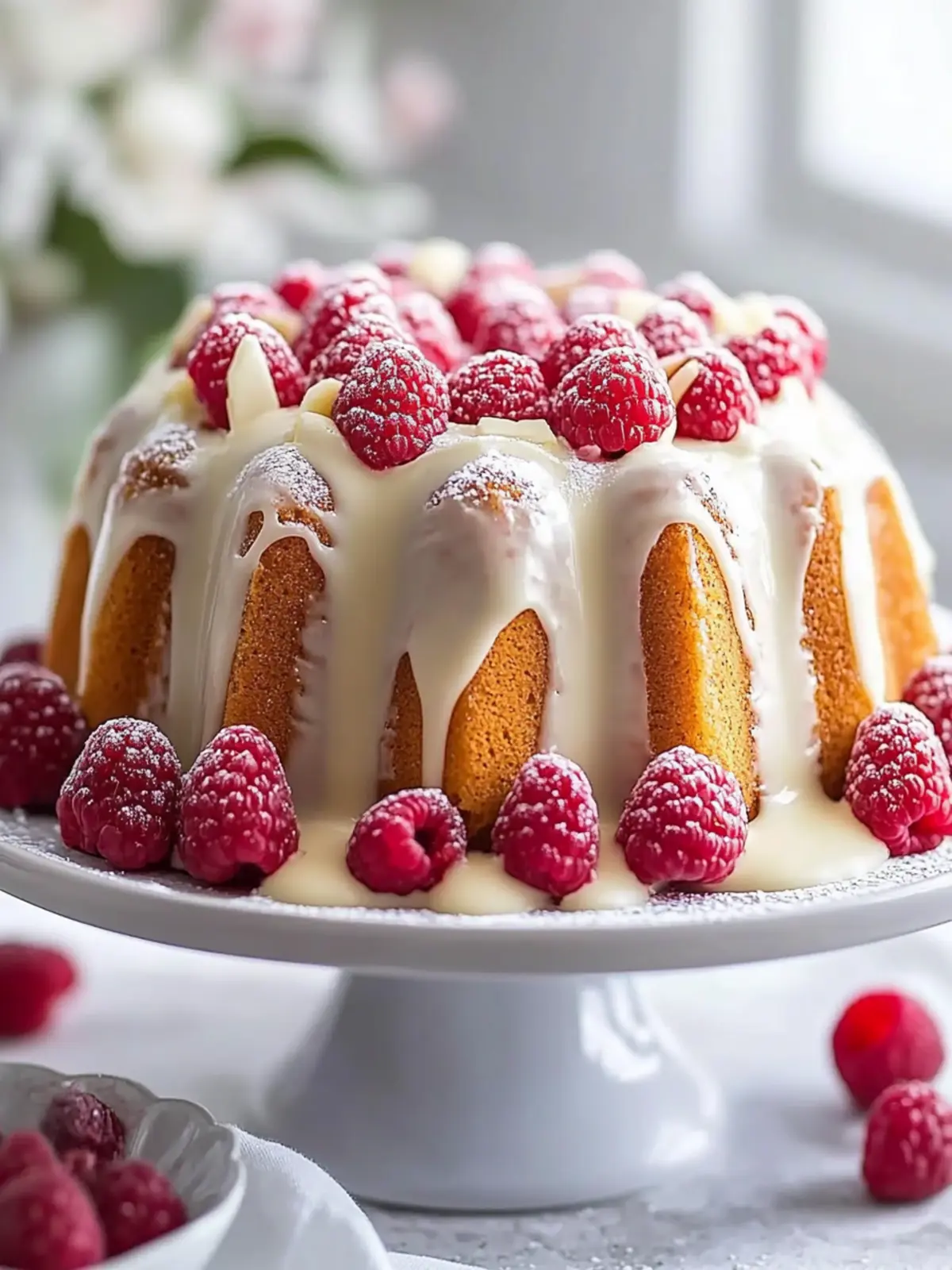 White Chocolate Raspberry Bundt Cake You'll Adore Every Bite 2 White Chocolate Raspberry Bundt Cake