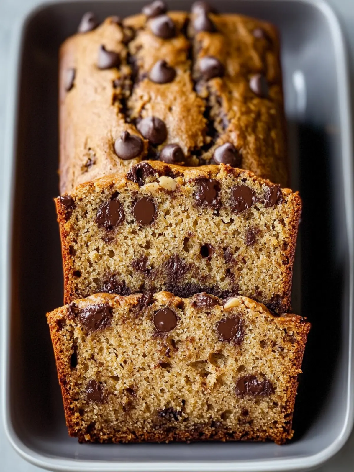 Peanut Butter Chocolate Chip Banana Bread That's Pure Bliss 4 Peanut Butter Chocolate Chip Banana Bread