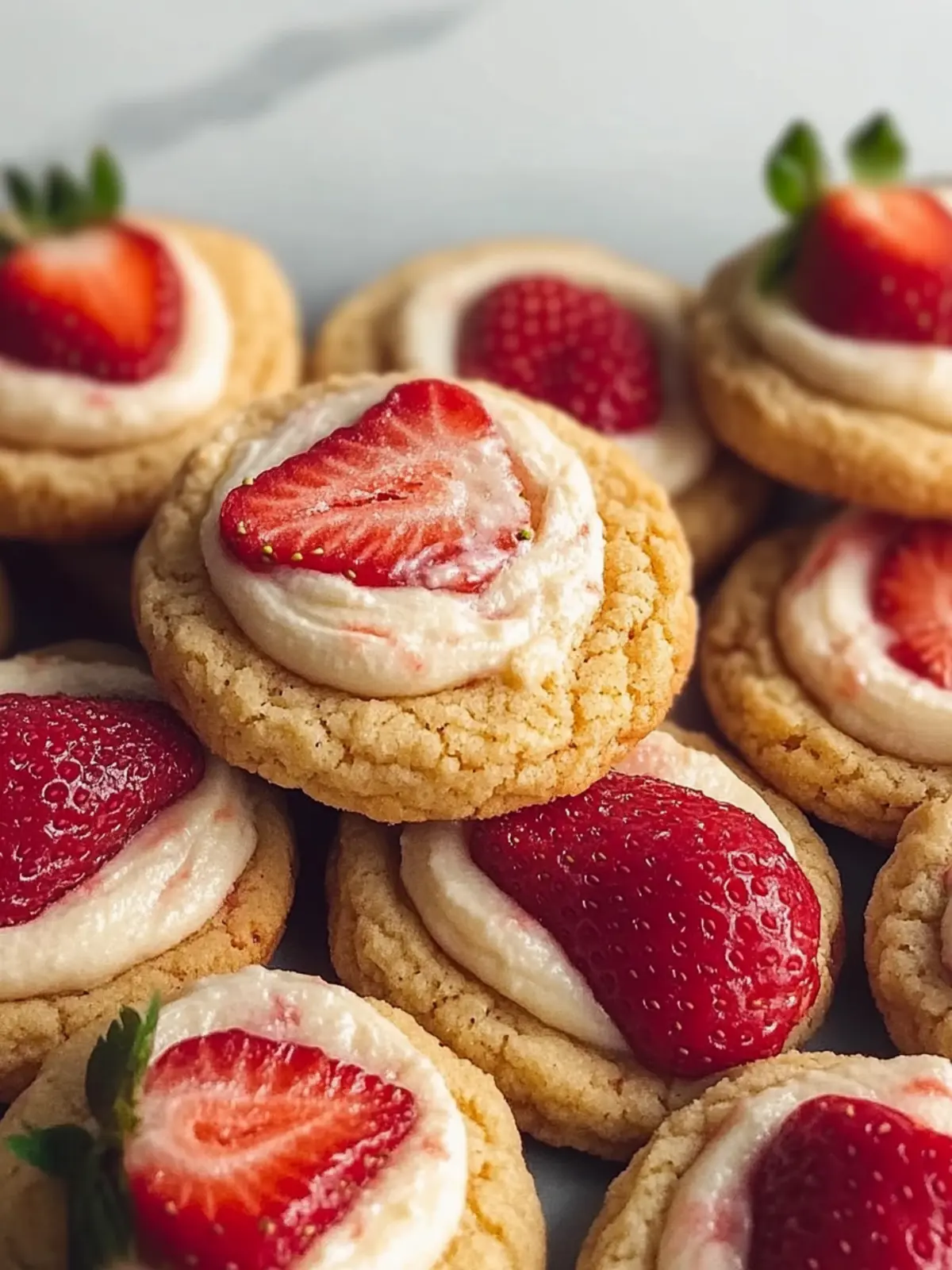 Strawberry Cheesecake Cookies That Will Brighten Your Day 4 Strawberry Cheesecake Cookies
