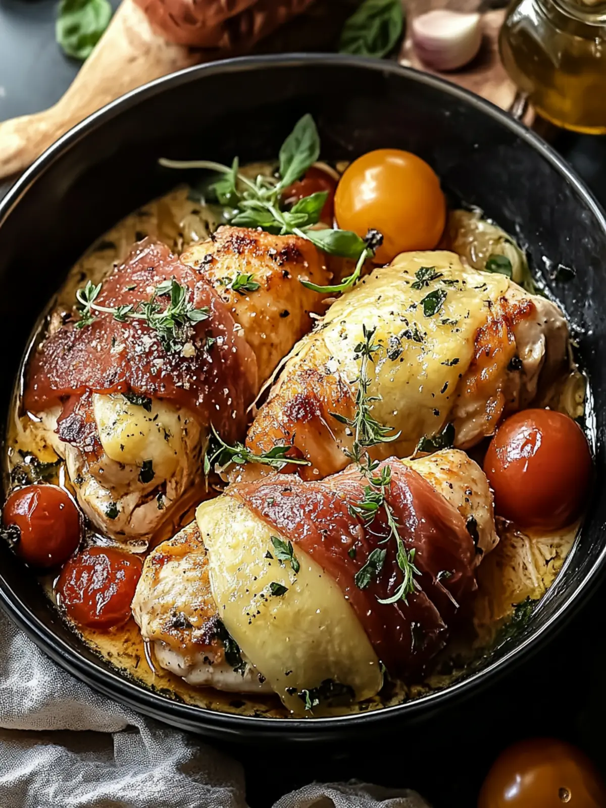 Italian Chicken Saltimbocca: A Flavorful Low-Carb Feast 4 Italian Chicken Saltimbocca
