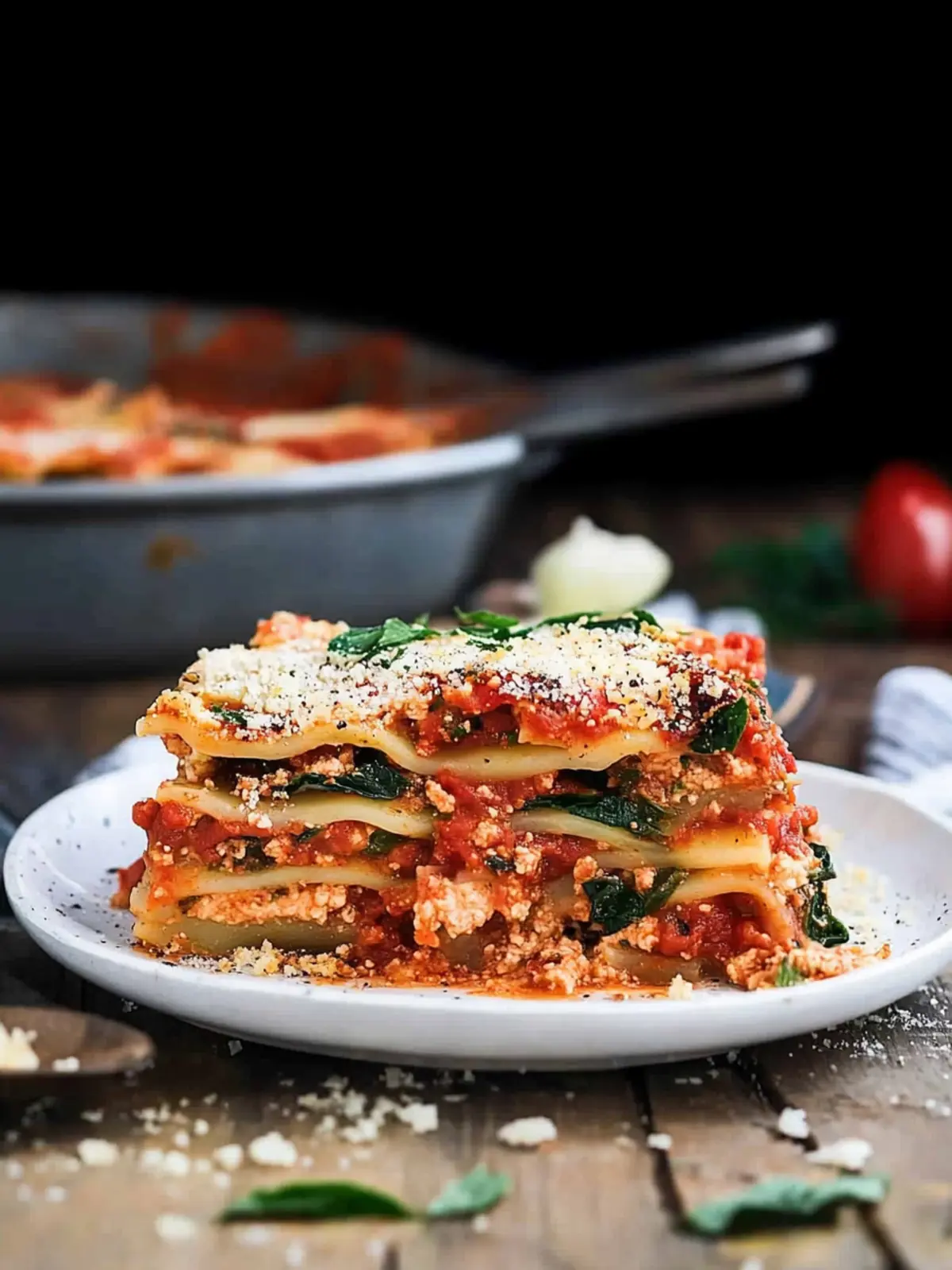 Delightful Vegan Lasagna Packed with Veggies and Flavor 4 Vegan Lasagna