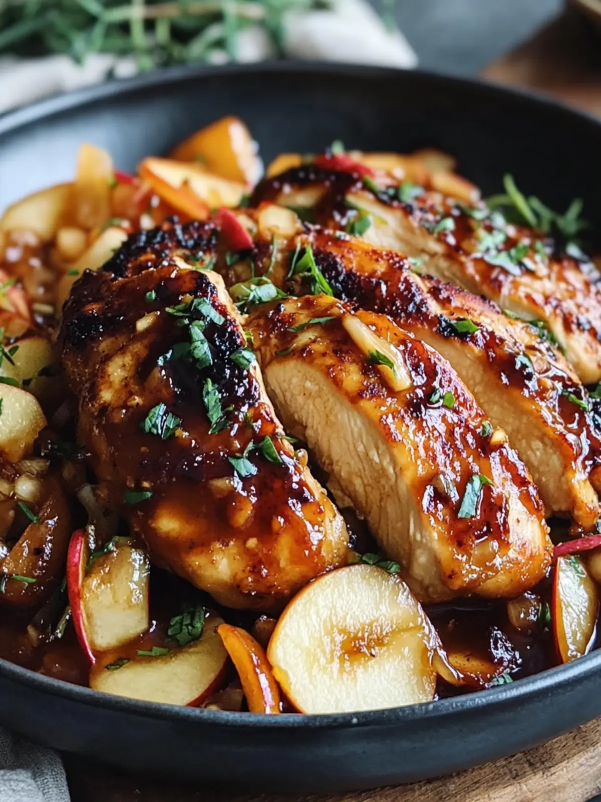 Sticky Apple Cider Chicken with Crunchy Autumn Slaw Delight 5 Sticky Apple Cider Chicken