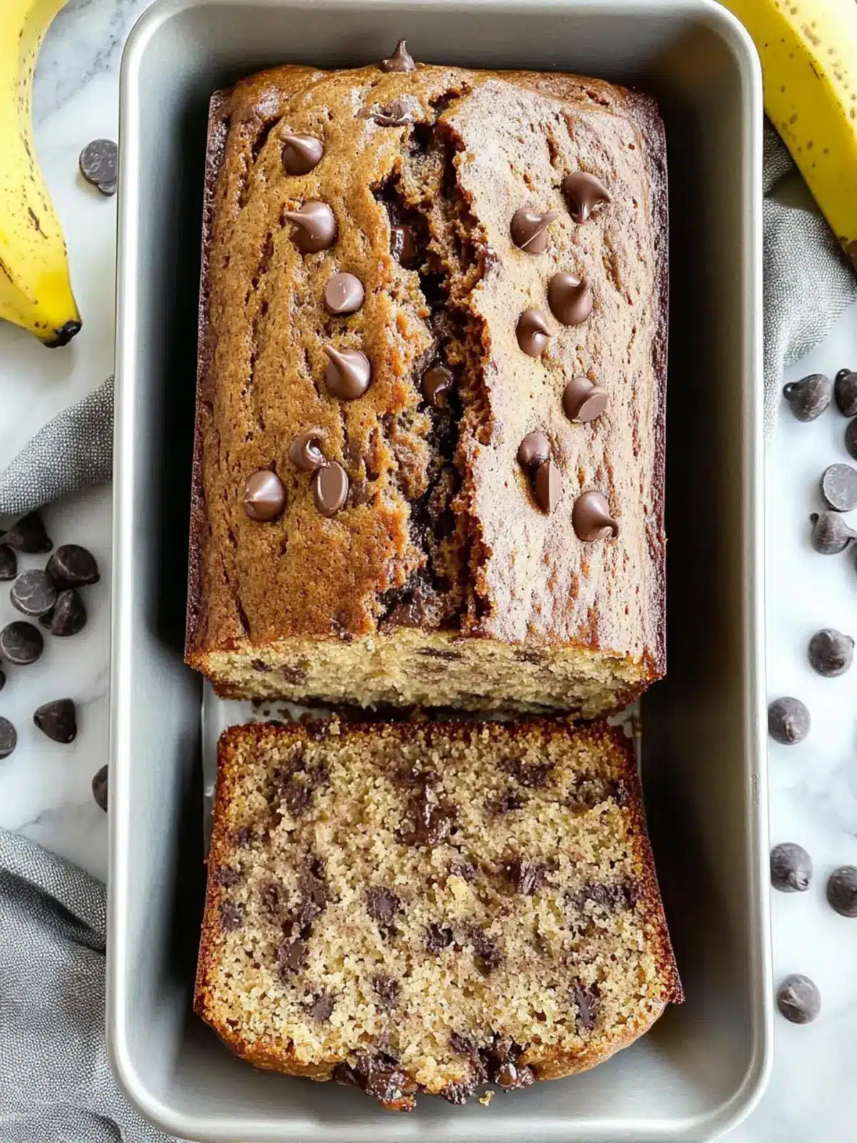 Peanut Butter Chocolate Chip Banana Bread That's Pure Bliss 5 Peanut Butter Chocolate Chip Banana Bread