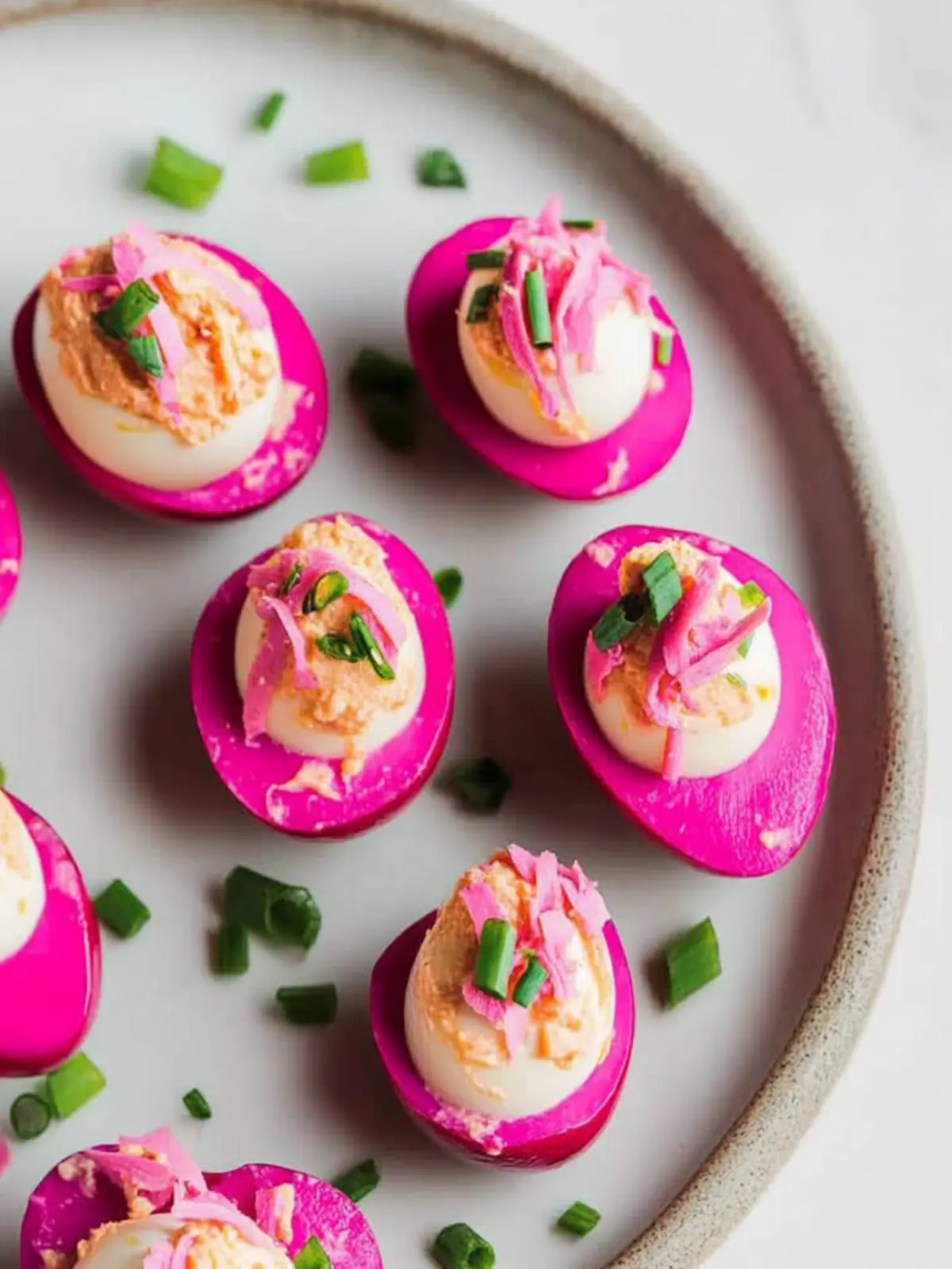 Delicious Beet Pickled Deviled Eggs for a Colorful Twist 3 Beet Pickled Deviled Eggs
