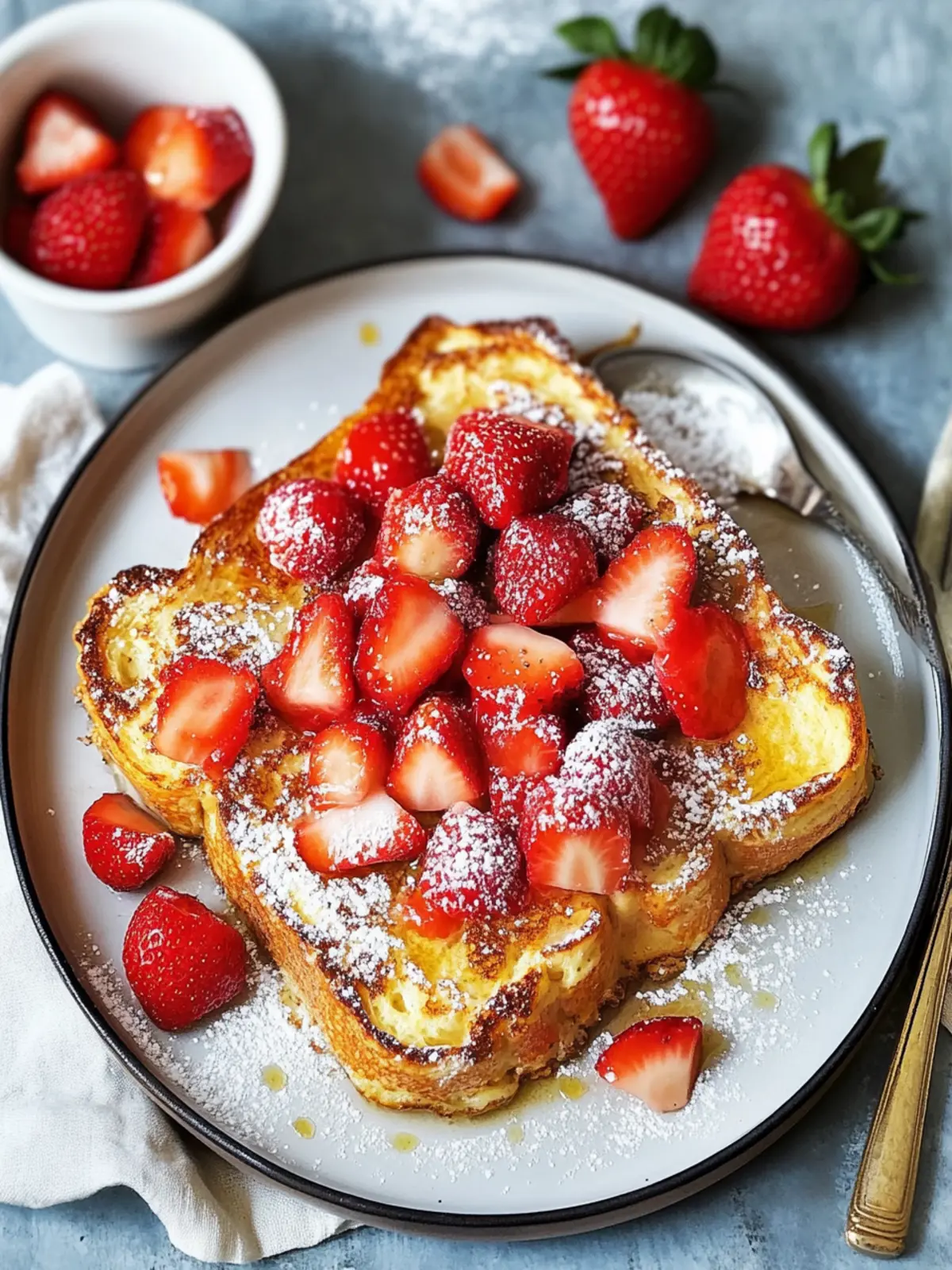 Strawberries and Cream French Toast: Your New Brunch Obsession 3 Strawberries and Cream French Toast