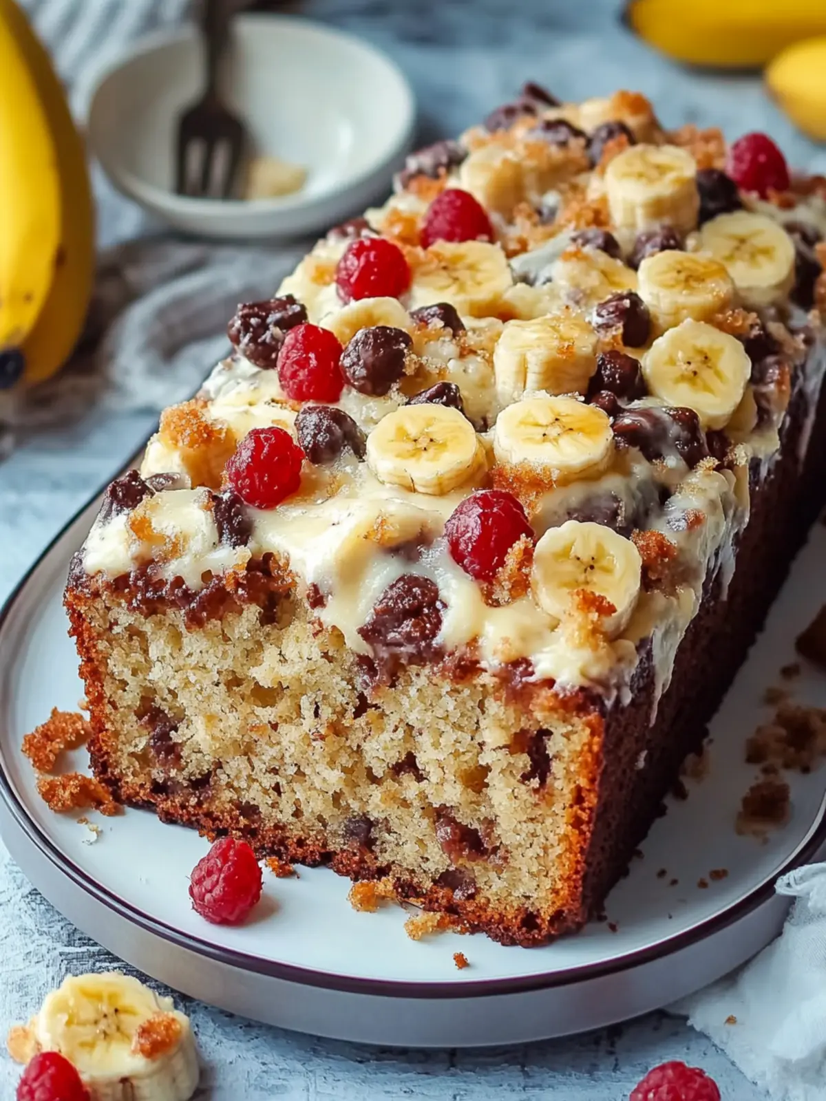 Irresistible Banana Split Bread: A Sweet Twist to Adore 4 Banana Split Bread