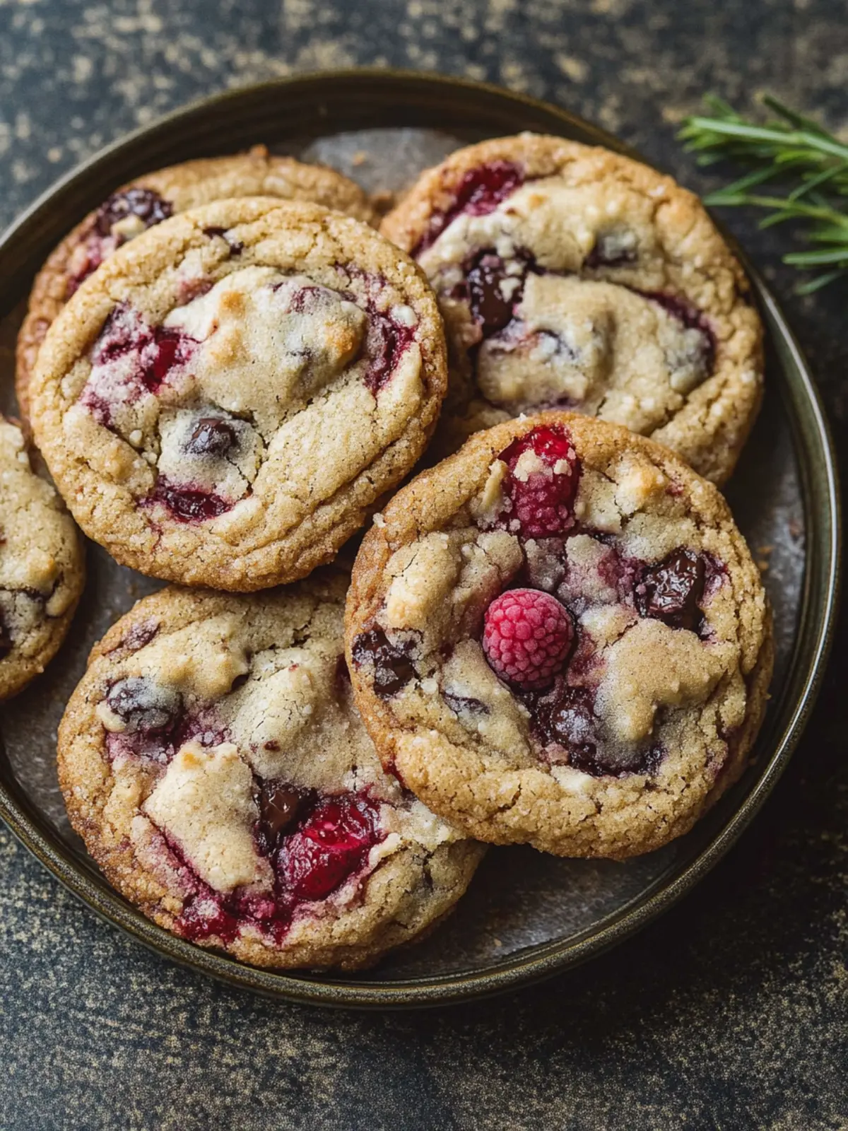Chewy Raspberry Chocolate Chip Cookies in Just 30 Minutes 4 Raspberry Chocolate Chip Cookies