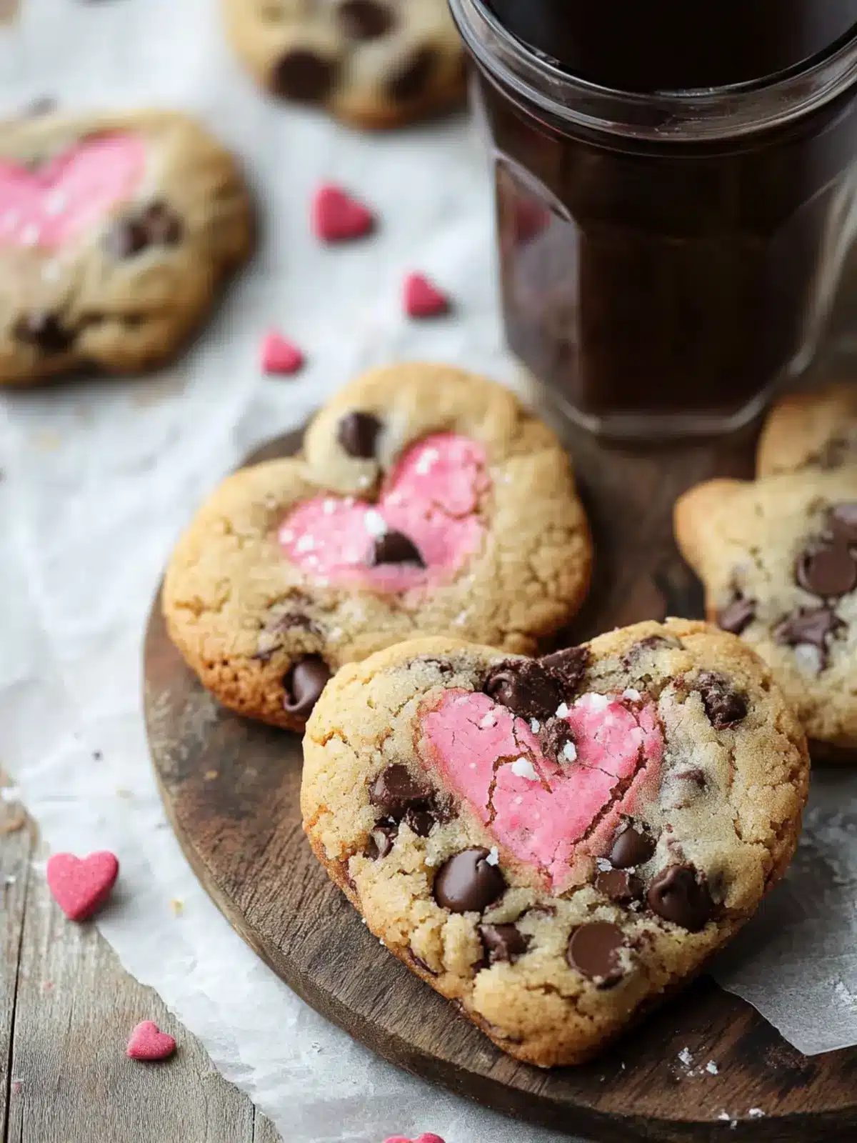Heart Shaped Chocolate Chip Cookies That Melt Hearts Fast 2 Heart Shaped Chocolate Chip Cookies