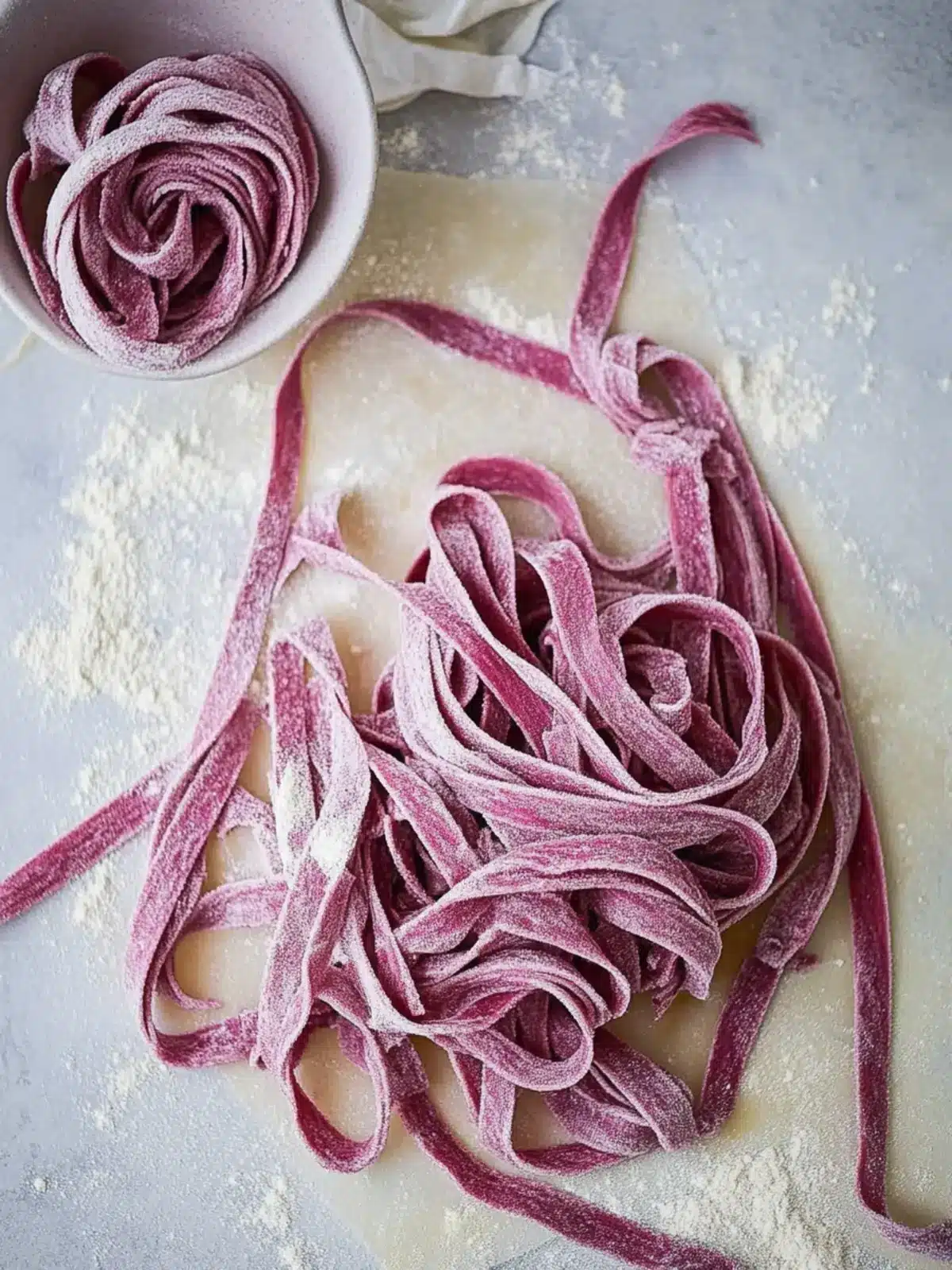 Simple Beet Fettuccine: A Colorful Twist on Comfort Food 3 Simple Beet Fettuccine