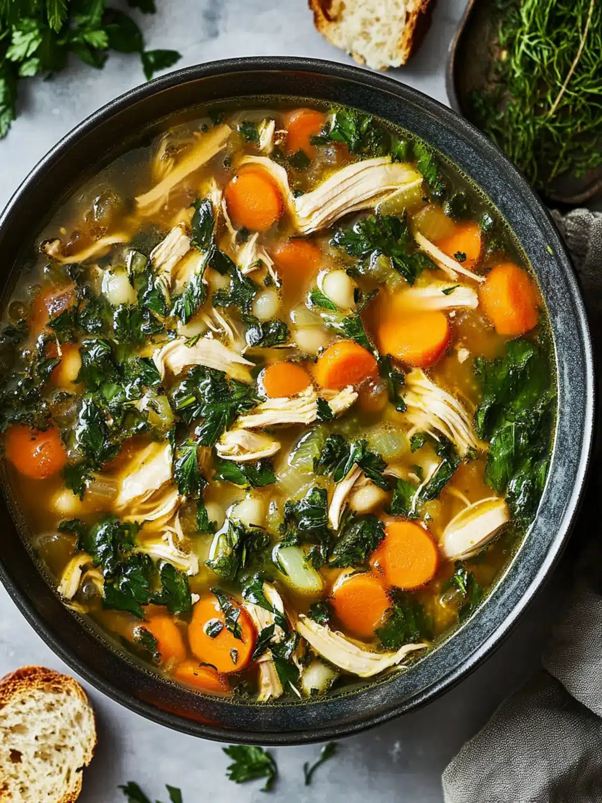 Detox Chicken Soup for a Cozy, Immune-Boosting Vibe 4 Detox Chicken Soup
