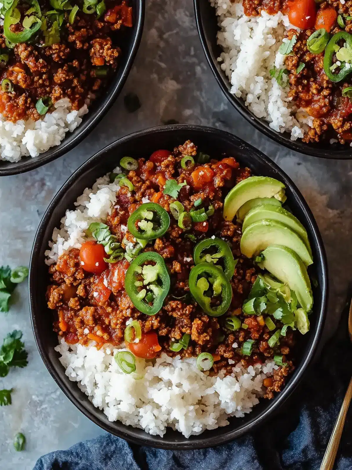 Sweet Chili Ground Beef Bowls: Easy Comfort Food Delight 3 Sweet Chili Ground Beef Bowls