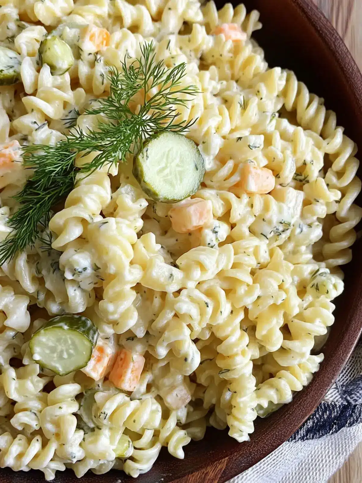 Dill Pickle Pasta Salad That's the Ultimate Summer Side Dish 4 Dill Pickle Pasta Salad