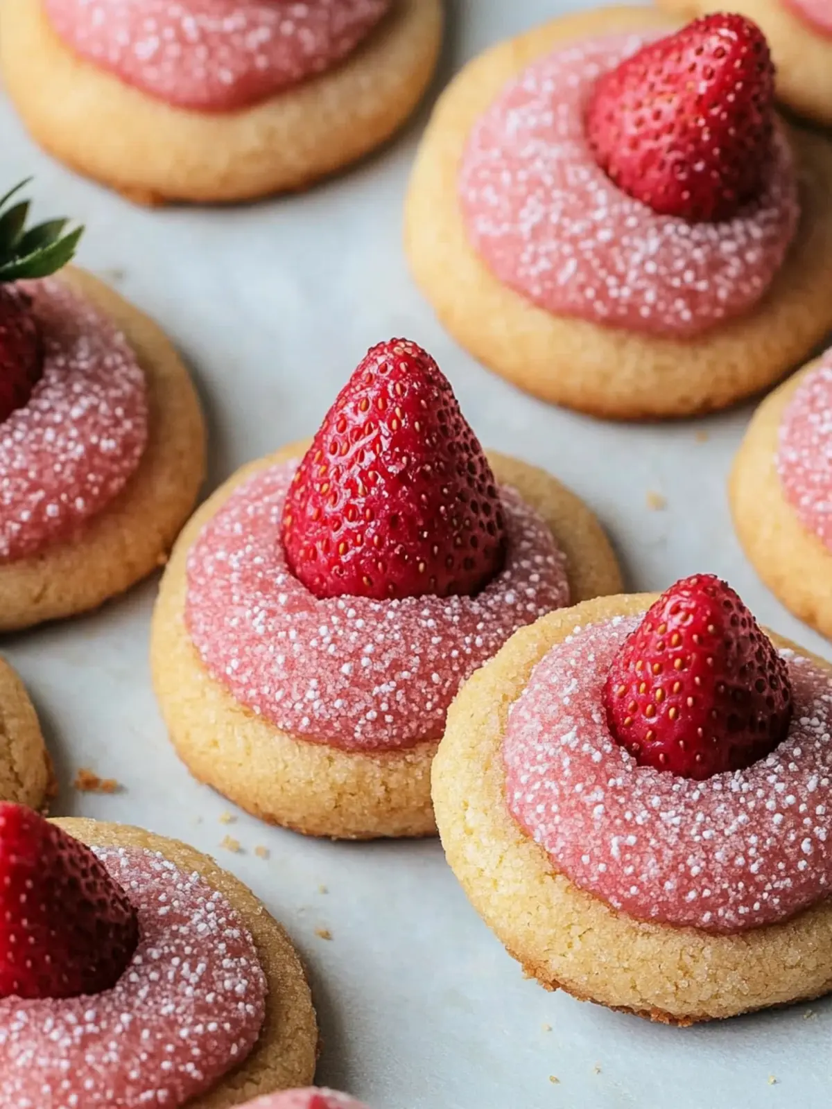 Delicious Strawberry Kiss Cookies for Your Sweetest Moments 4 Strawberry Kiss Cookies