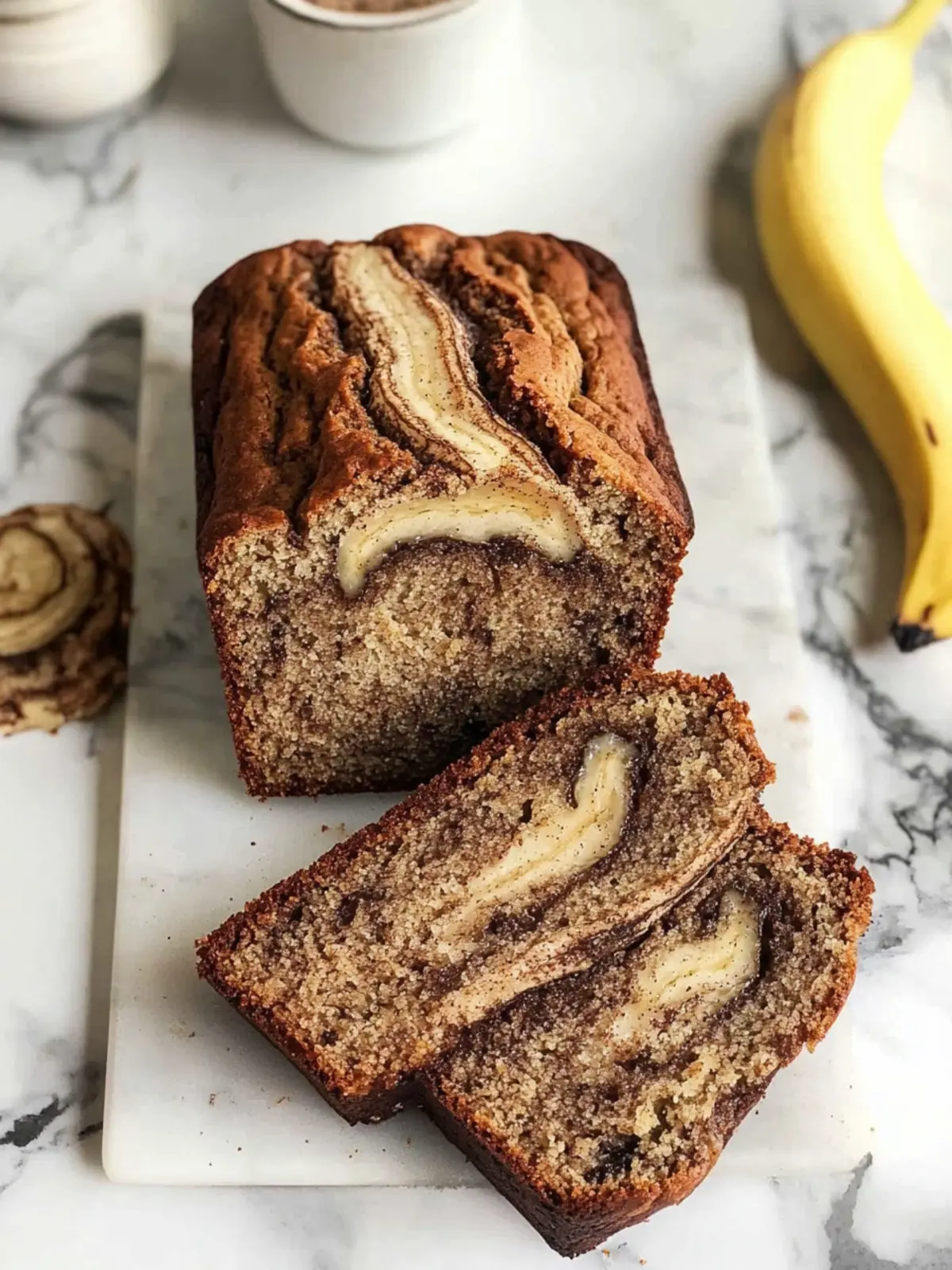 Cinnamon Swirled Banana Bread for Cozy Mornings at Home 2 Cinnamon Swirled Banana Bread