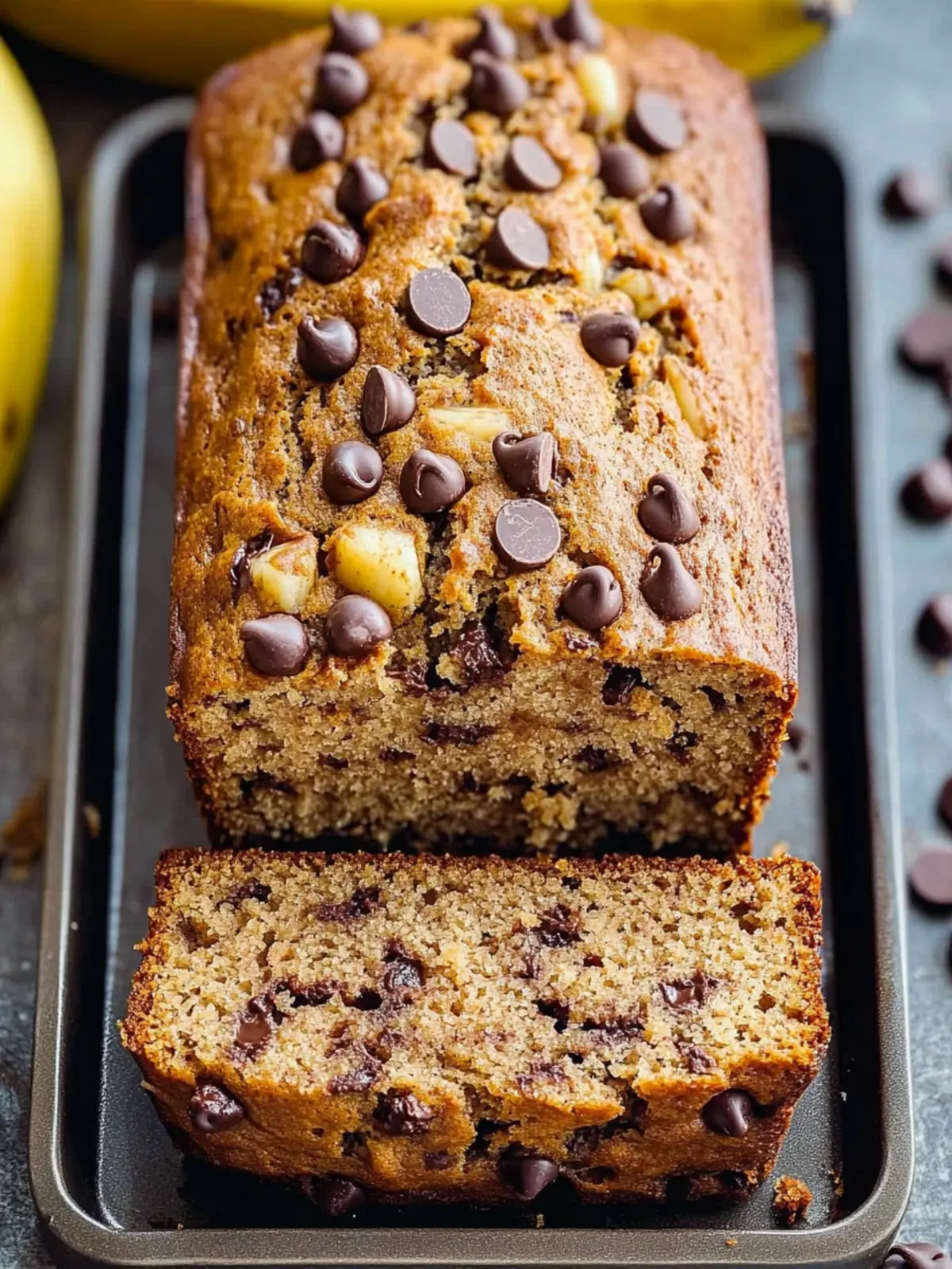 Peanut Butter Chocolate Chip Banana Bread That's Pure Bliss 2 Peanut Butter Chocolate Chip Banana Bread