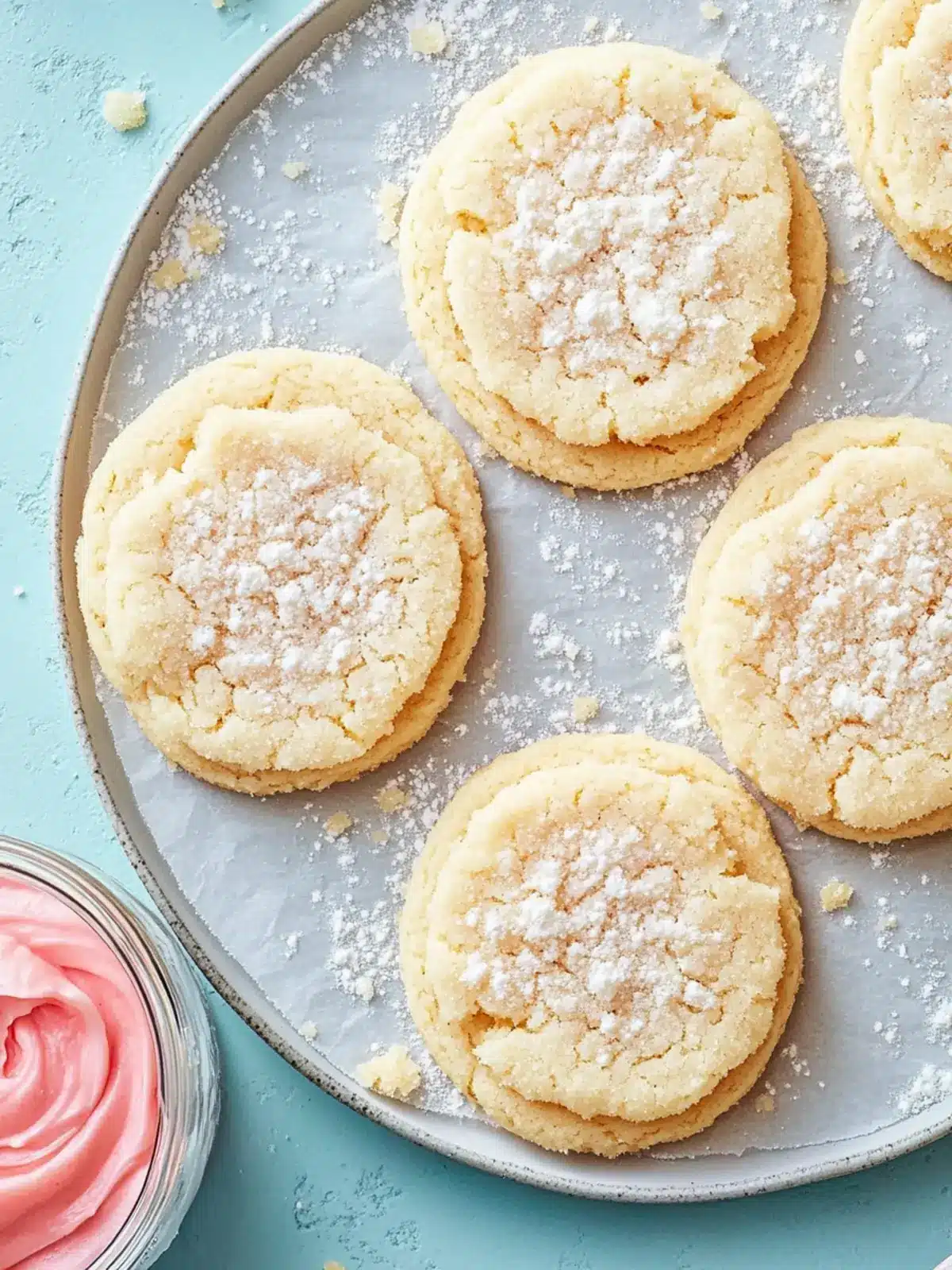 Crumbl Sugar Cookies: Irresistibly Soft with Almond Frosting 2 Crumbl Sugar Cookies