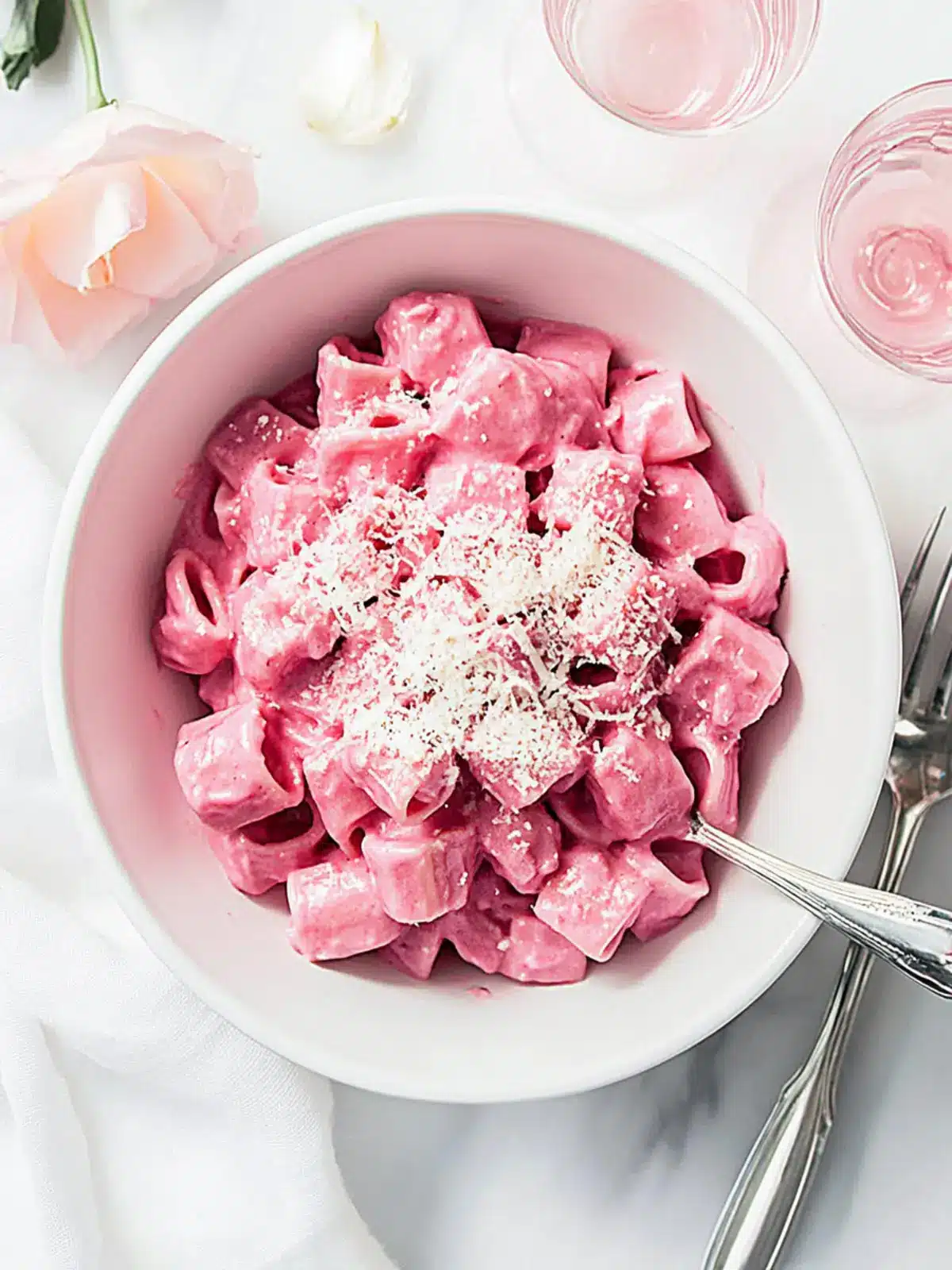 Whip Up Perfectly Pink Pasta for a Romantic Dinner Tonight 5 Perfectly Pink Pasta