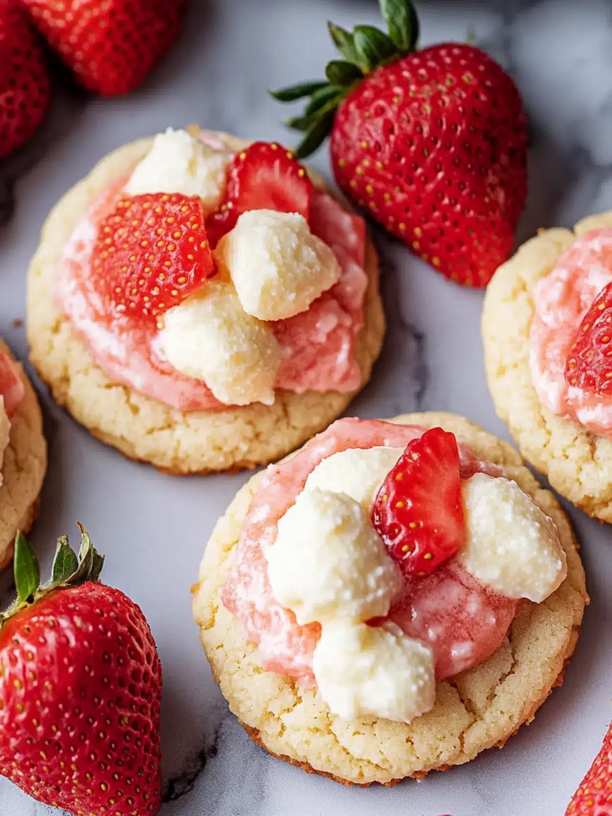 Irresistible Strawberry Cheesecake Cookies You Can Make Today 3 Strawberry Cheesecake Cookies