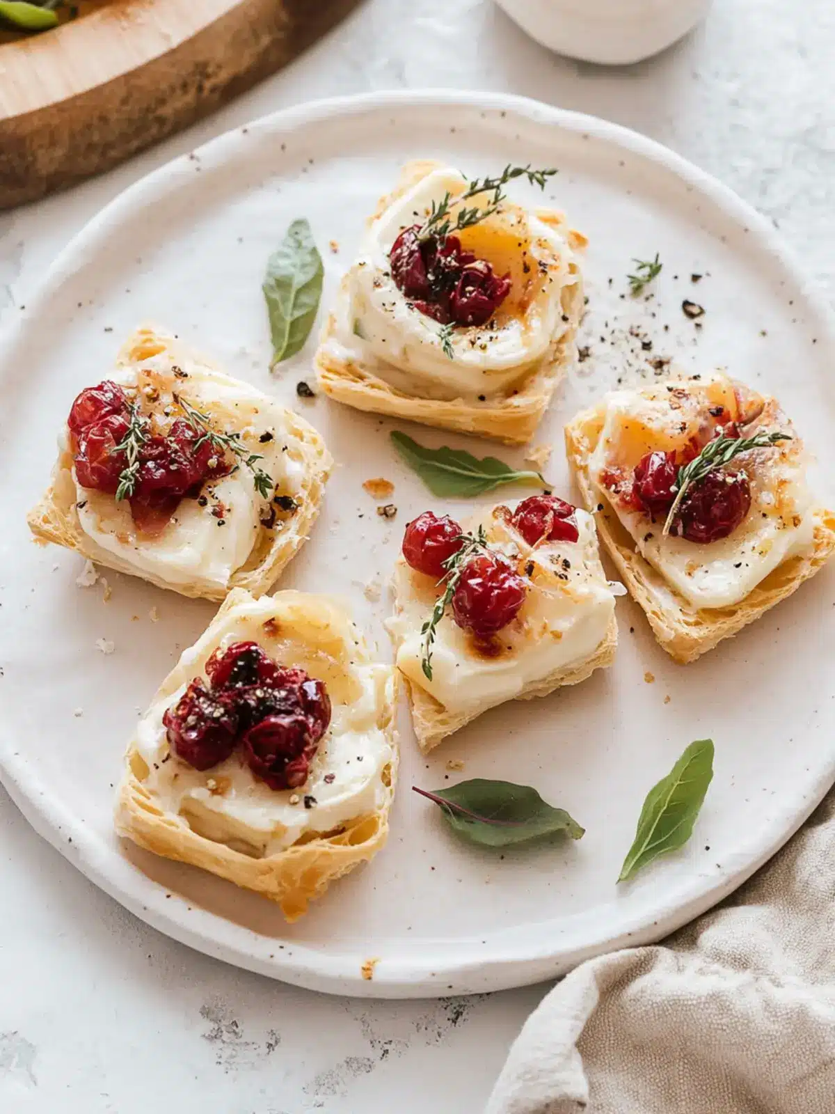 Irresistible Brie Appetizer Bites in Flaky Puff Pastry 3 Brie Appetizer