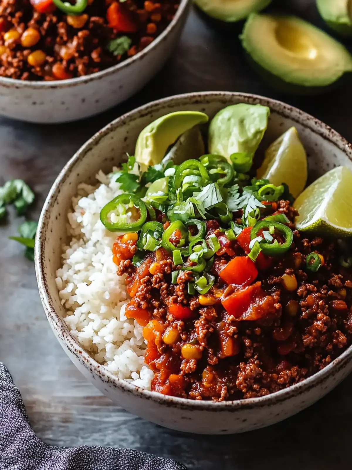 Sweet Chili Ground Beef Bowls: Easy Comfort Food Delight 4 Sweet Chili Ground Beef Bowls