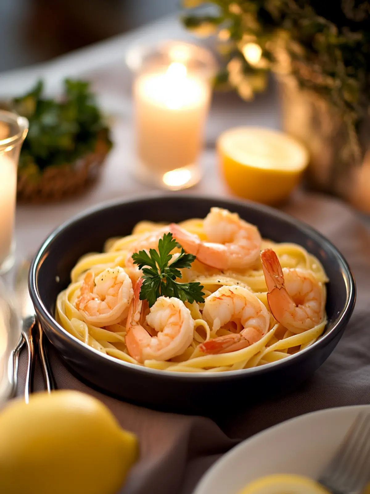 Lemon Butter Shrimp Pasta That Will Brighten Your Dinner 3 Lemon Butter Shrimp Pasta