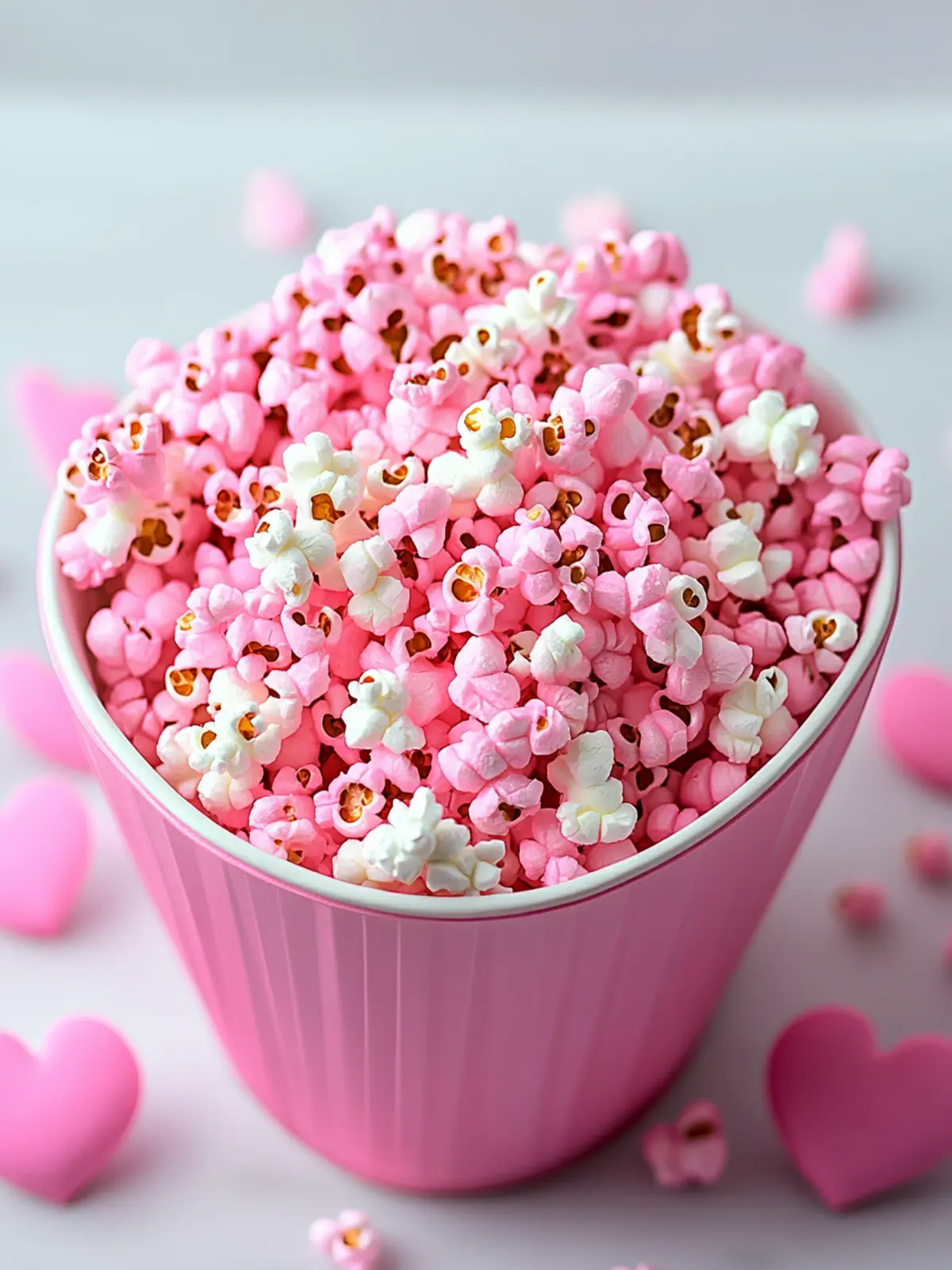 Irresistible Pink Popcorn Treats for Sweet Celebrations 3 Pink Popcorn