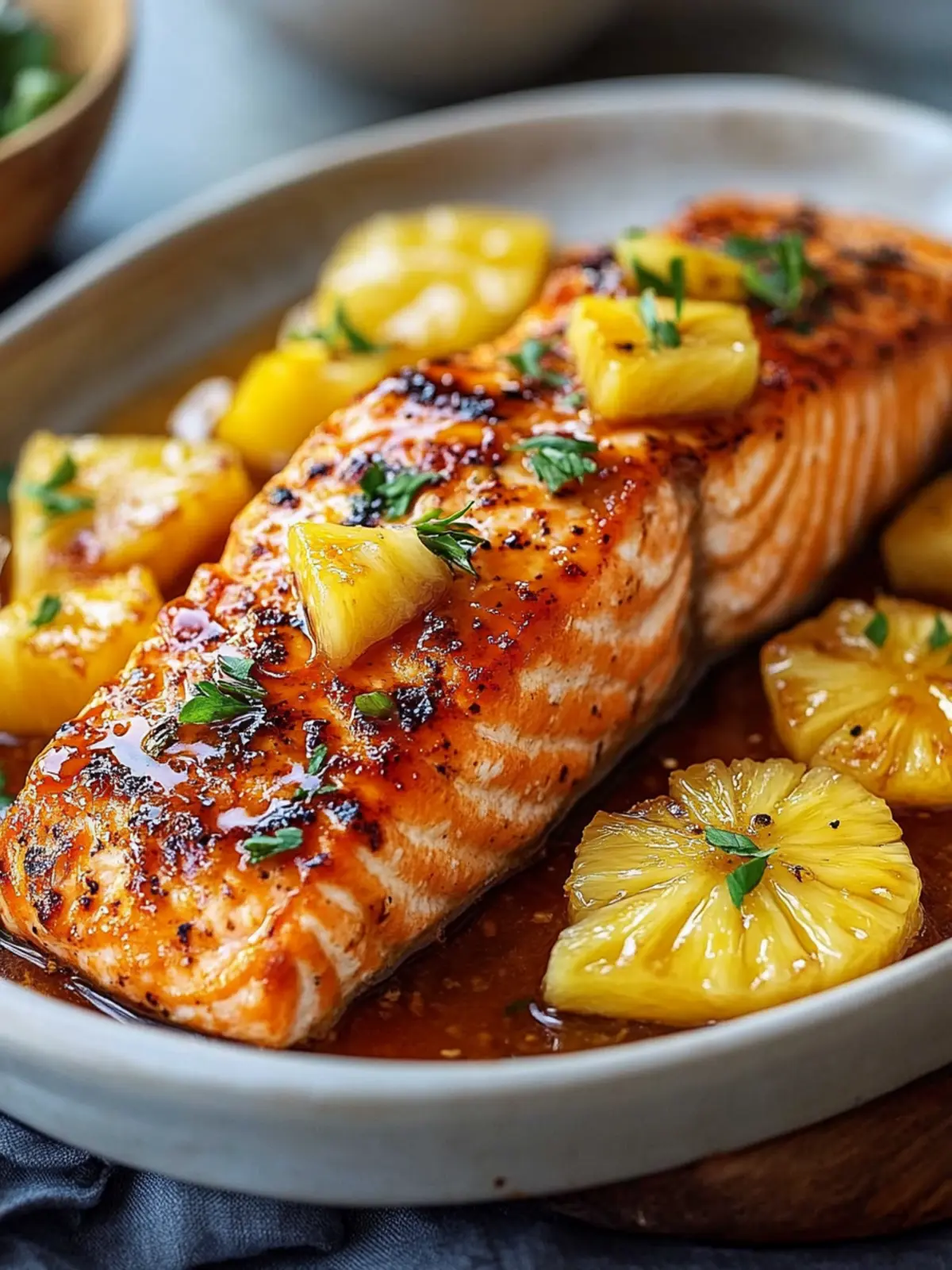 Pineapple Glazed Salmon: Savor the Sweet and Savory Bliss 5 Pineapple Glazed Salmon