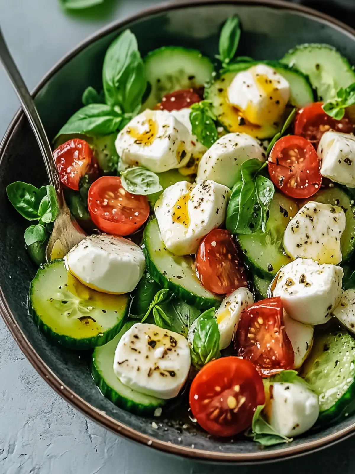 Refreshing Cucumber Mozzarella Salad You'll Love This Summer 5 Cucumber Mozzarella Salad