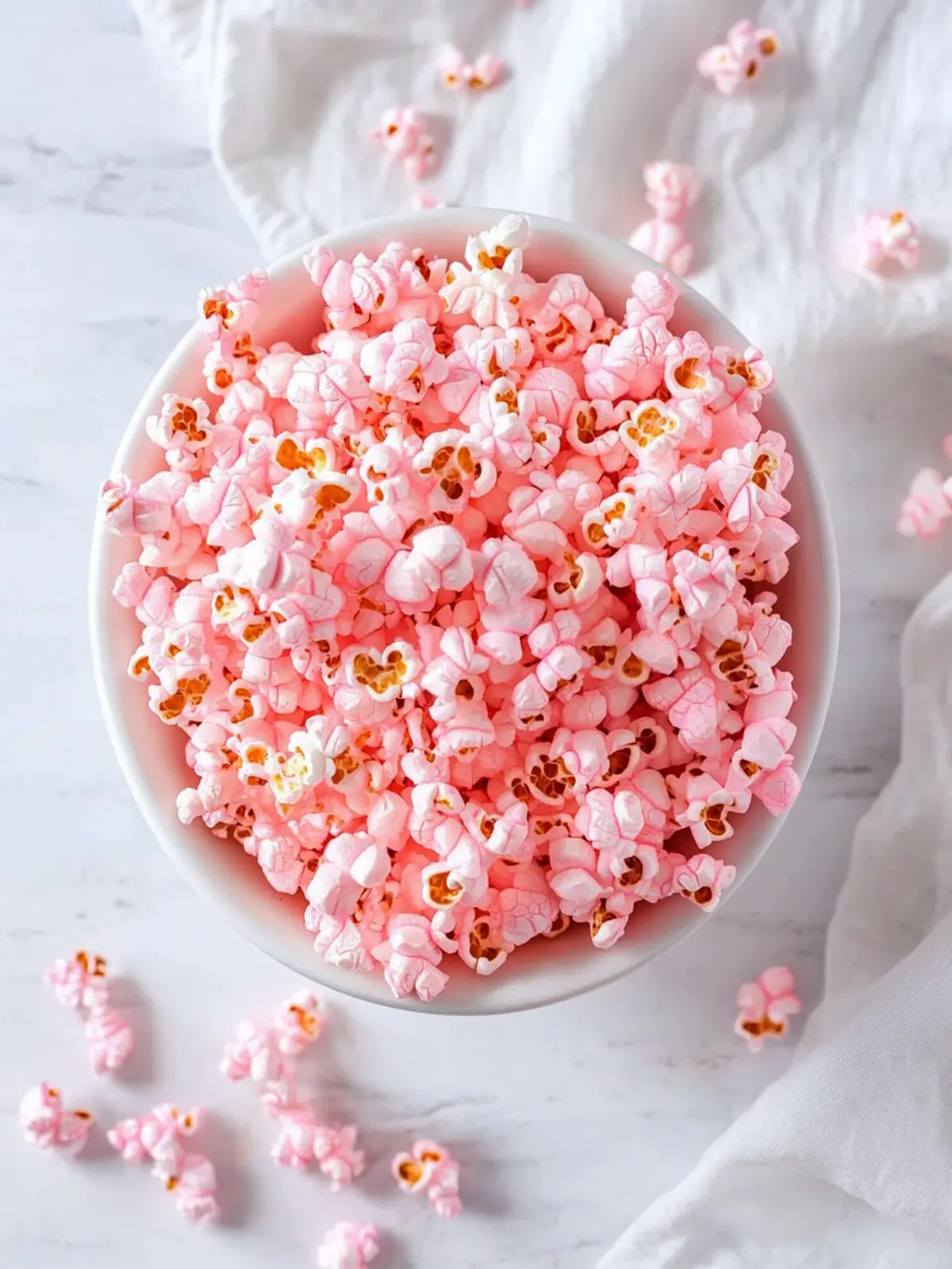 Sweet and Colorful Pink Popcorn Treats to Satisfy Your Cravings 4 Pink Popcorn