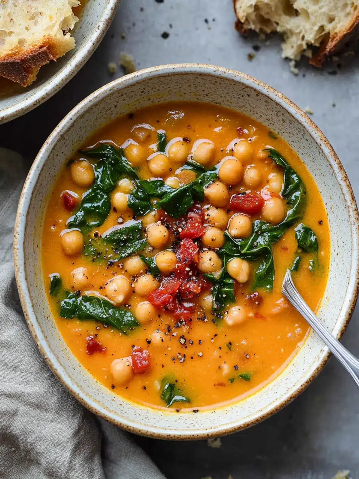 Hearty Tuscan Chickpea Soup for Comforting Cozy Nights 3 Tuscan Chickpea Soup