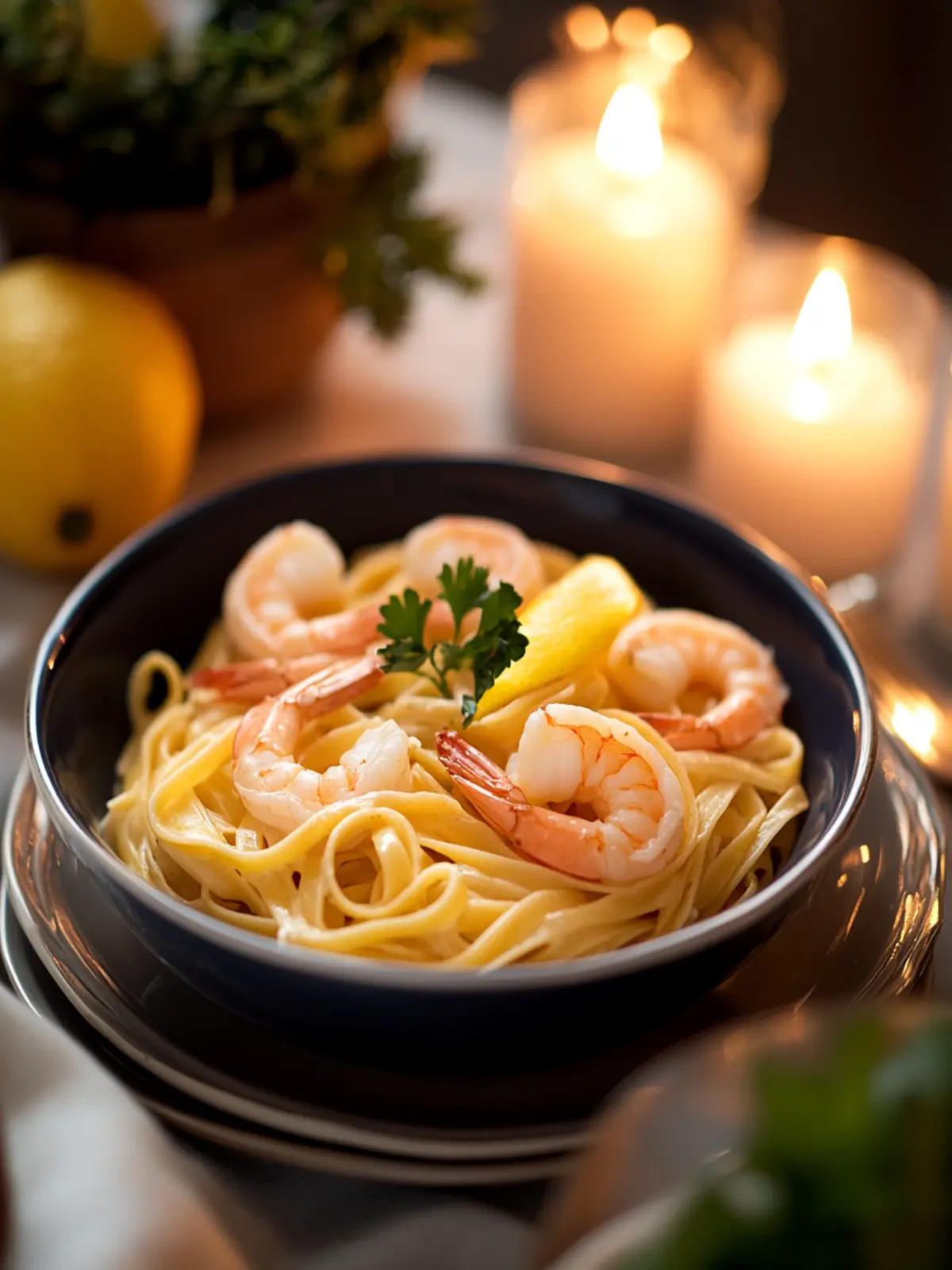 Lemon Butter Shrimp Pasta That Will Brighten Your Dinner 2 Lemon Butter Shrimp Pasta