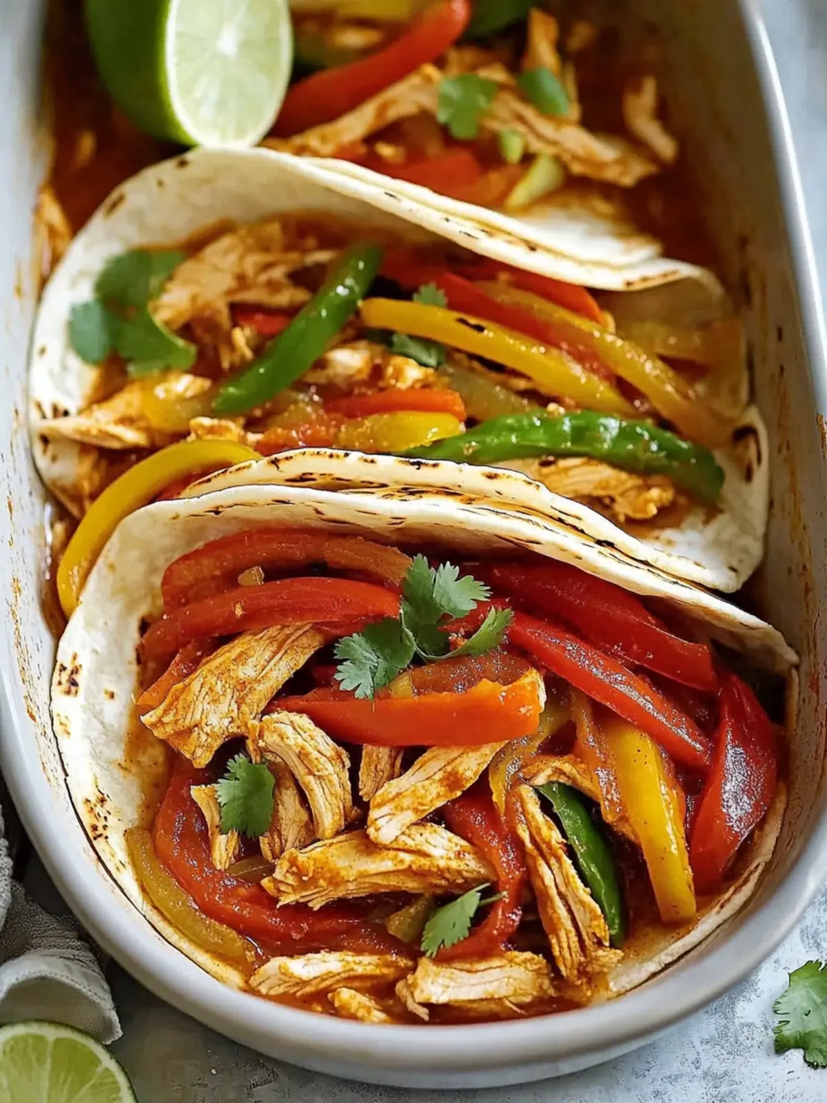 Crockpot Chicken Fajitas That Make Dinner a Breeze 3 Crockpot Chicken Fajitas