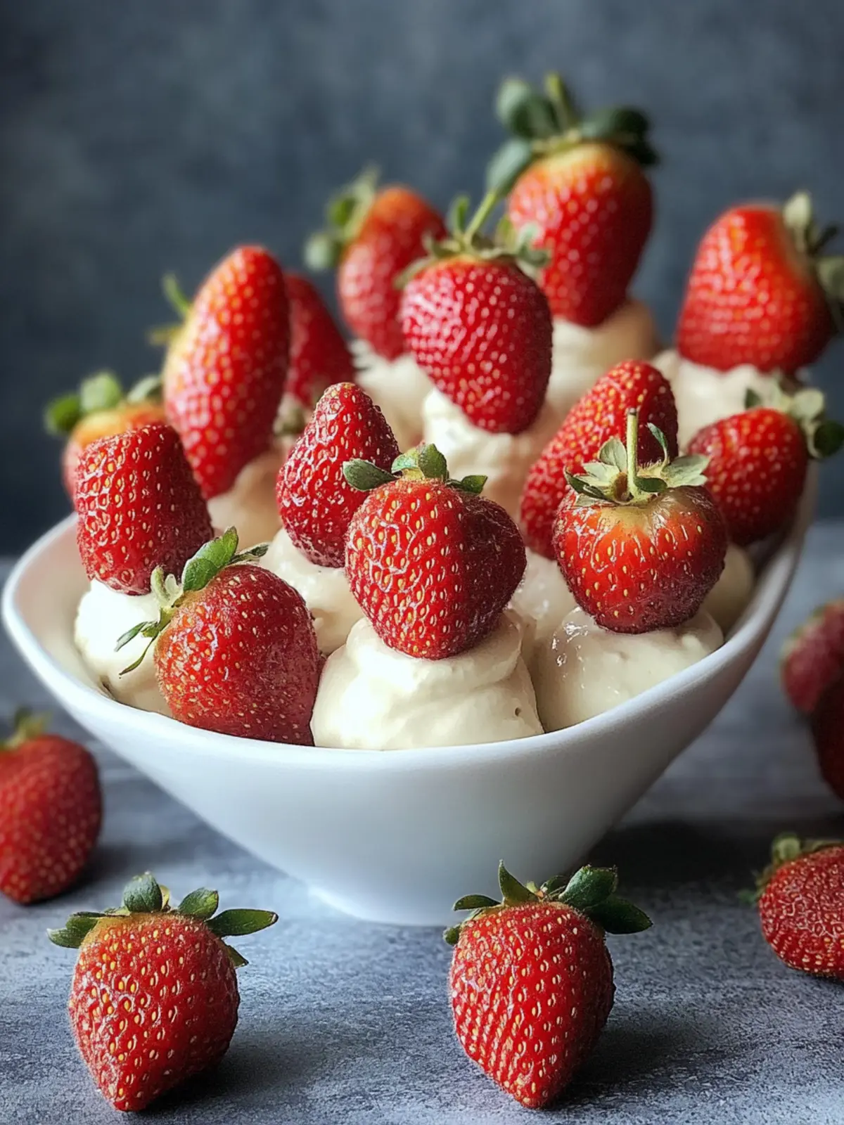 Decadent Deviled Strawberries: Cheesecake Bliss in Every Bite 5 Deviled Strawberries